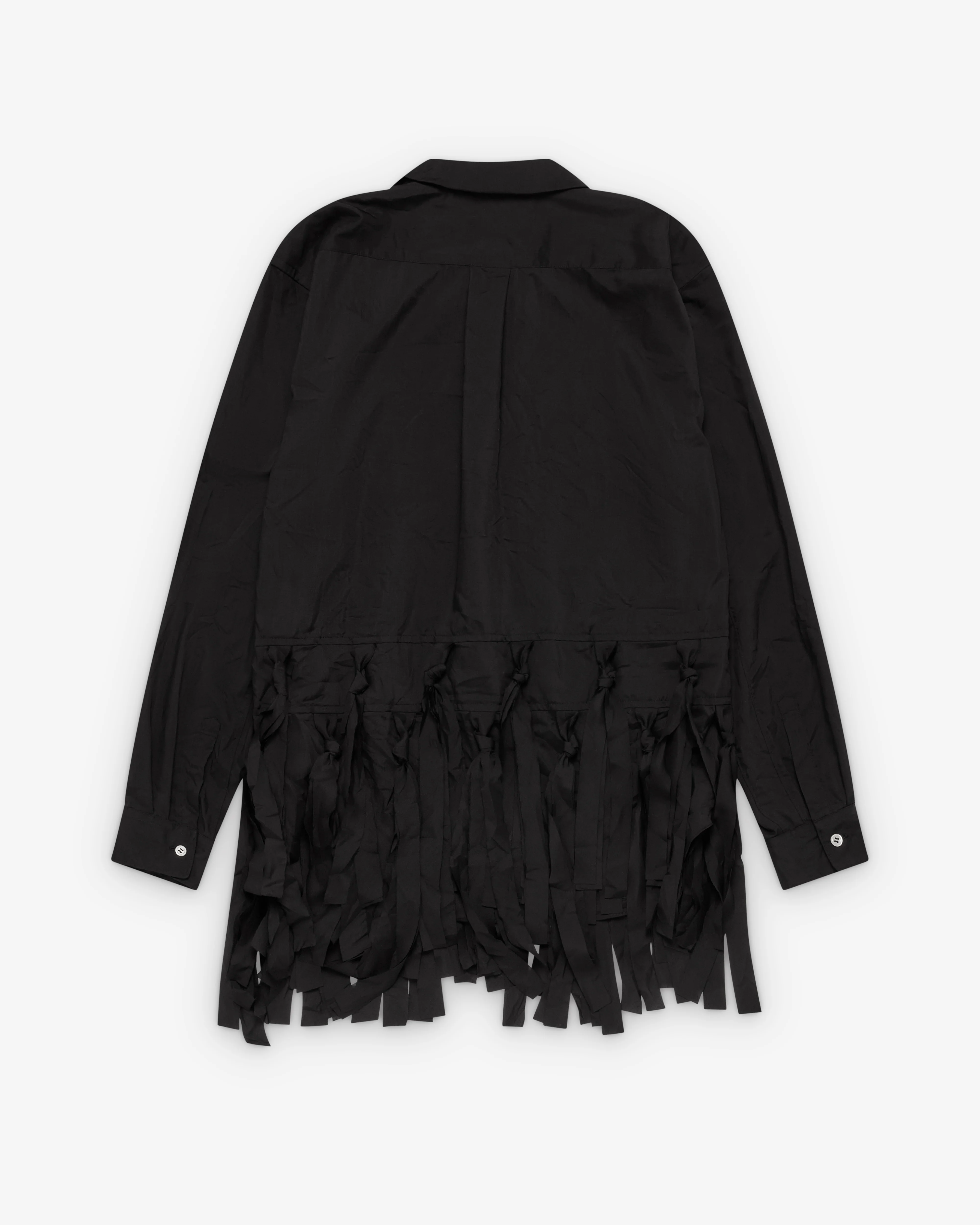 CDG Black Collection - Tassel Shirt - (Black) - Image 2