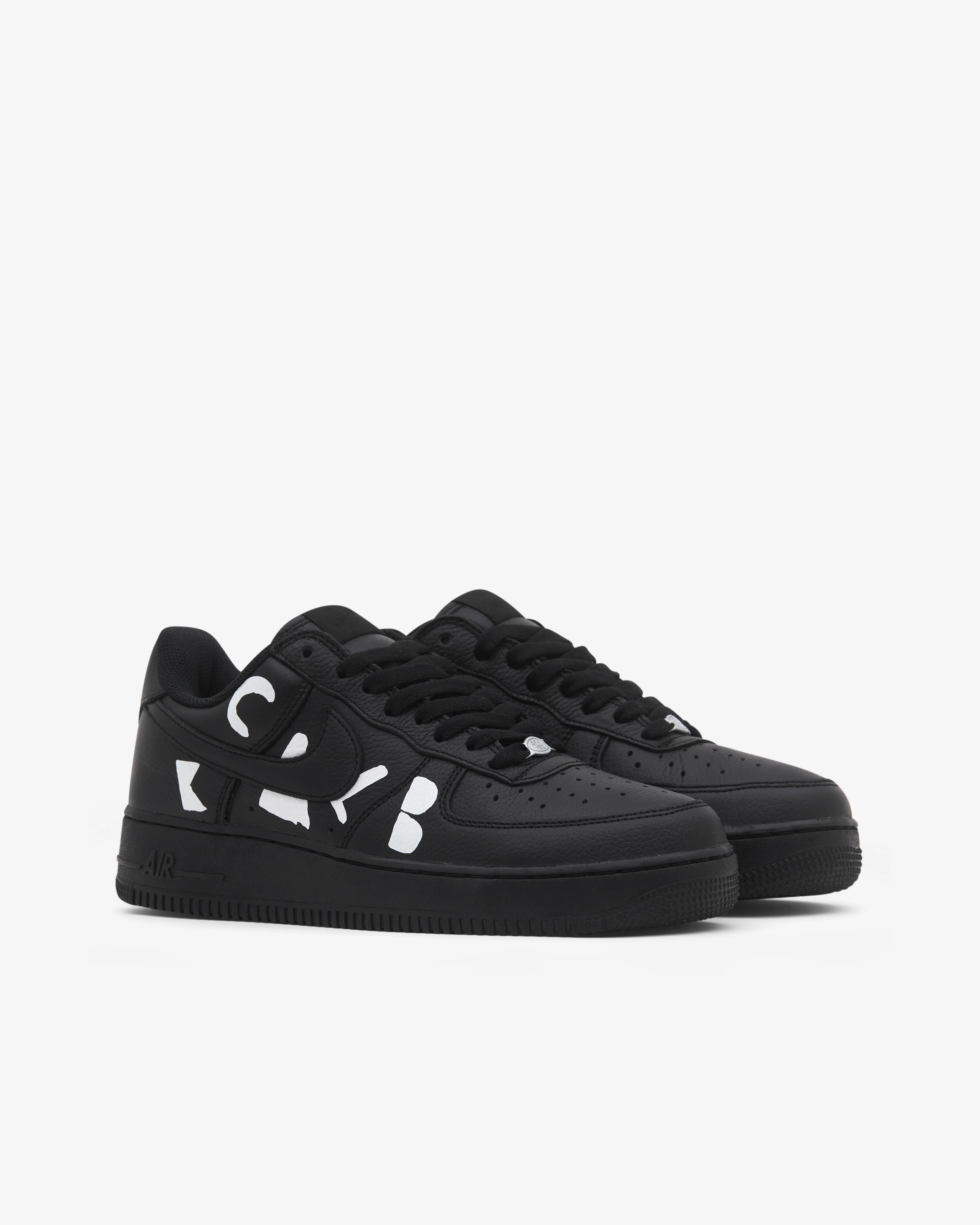 Black Comme des Garçons - Nike Air Force 1 Low Retro - (Black) - Image 2