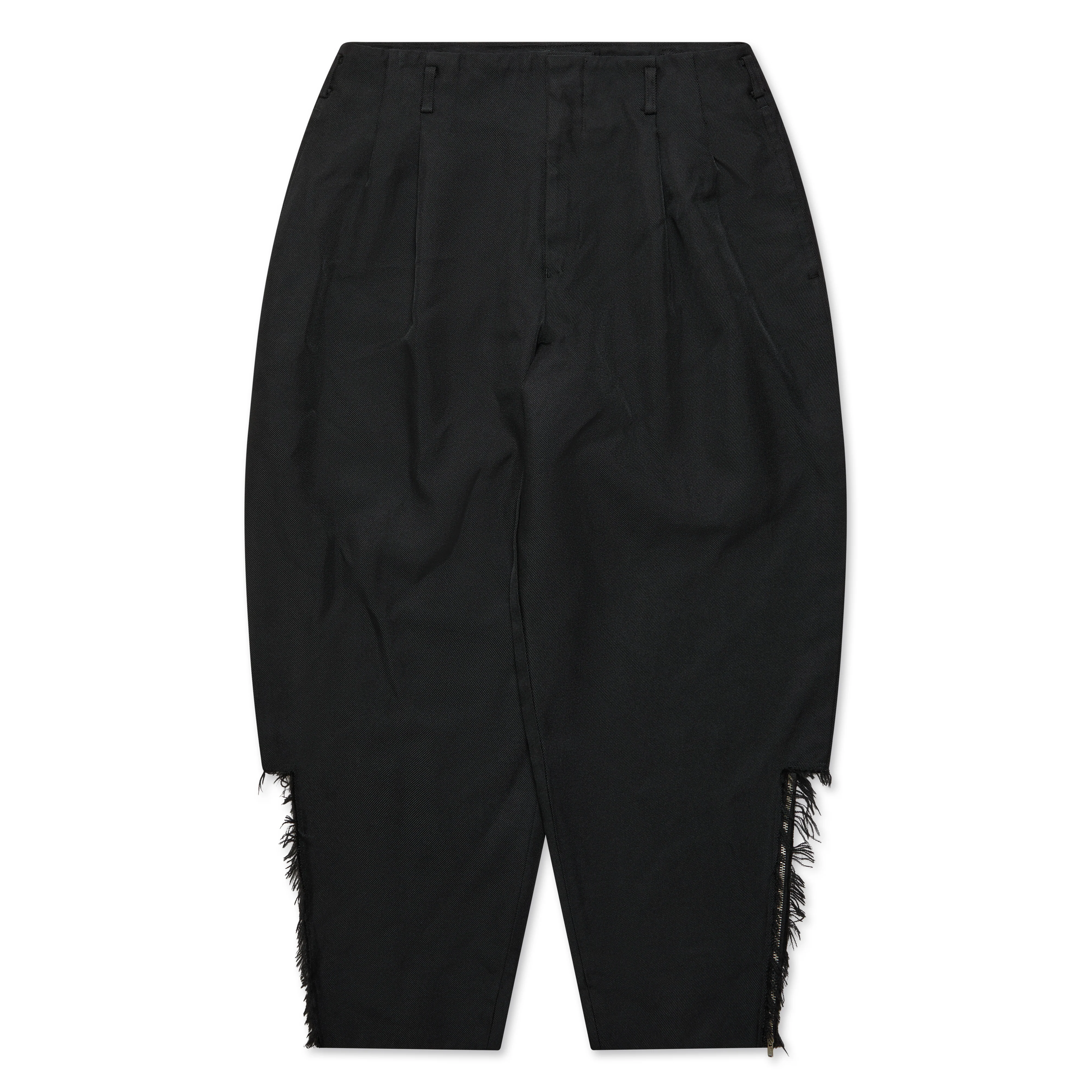 BLACK Comme des Garçons - Cut Out Detail Trousers - (Black)