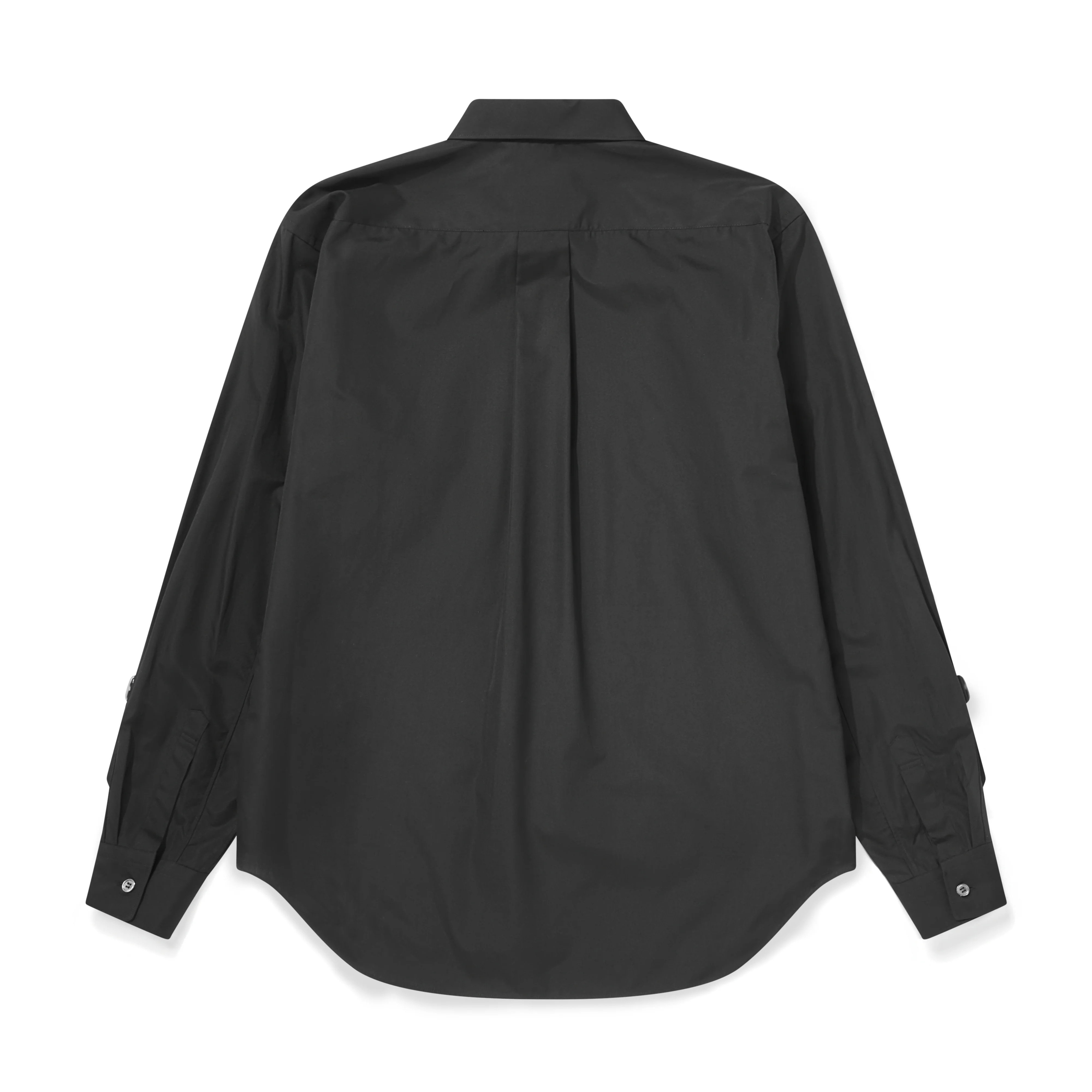 BLACK Comme des Garçons - Buckled Sleeve Shirt - (Black) - Image 2