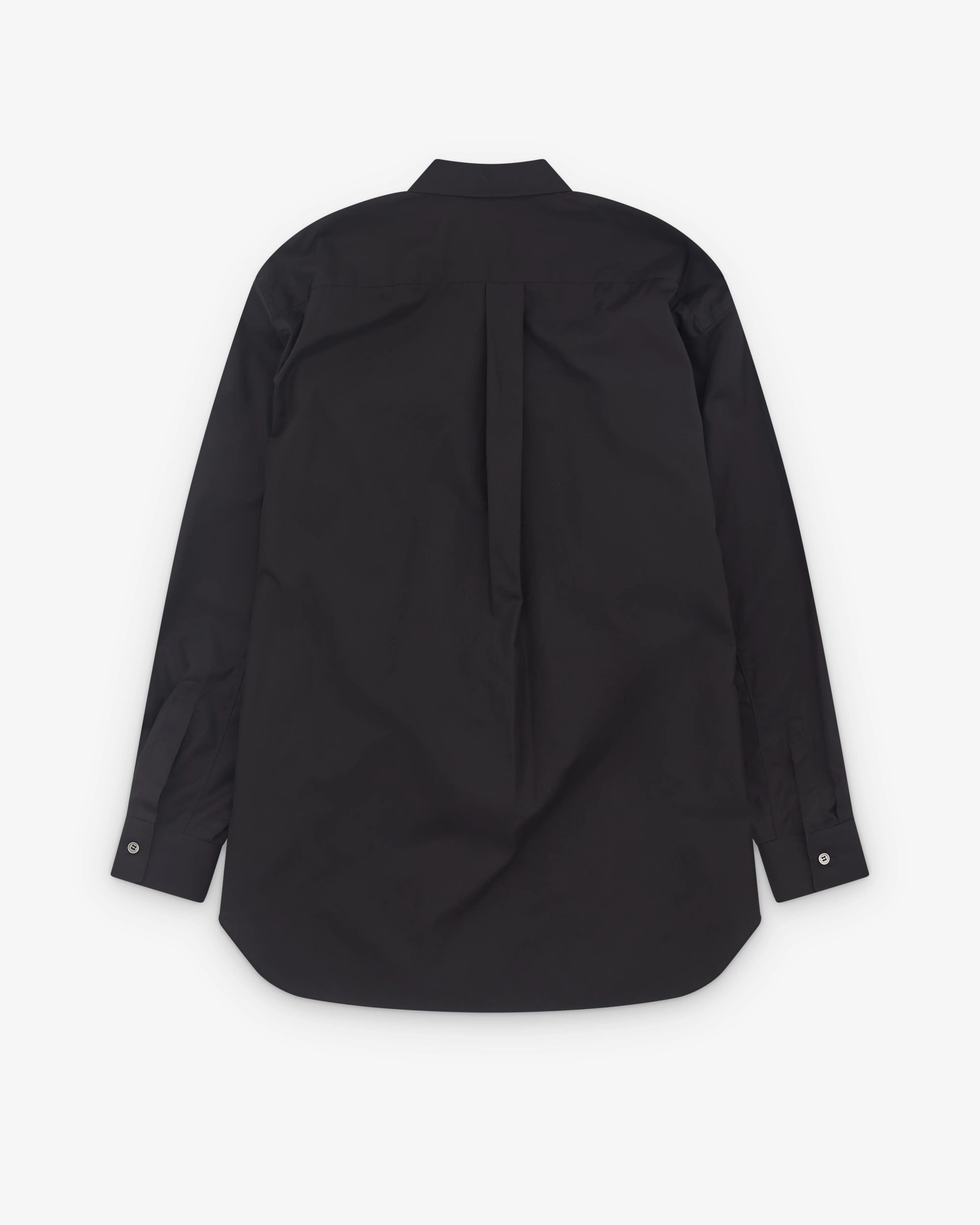 Black Comme des Garçons - Double Buckle Shirt - (Black) - Image 2