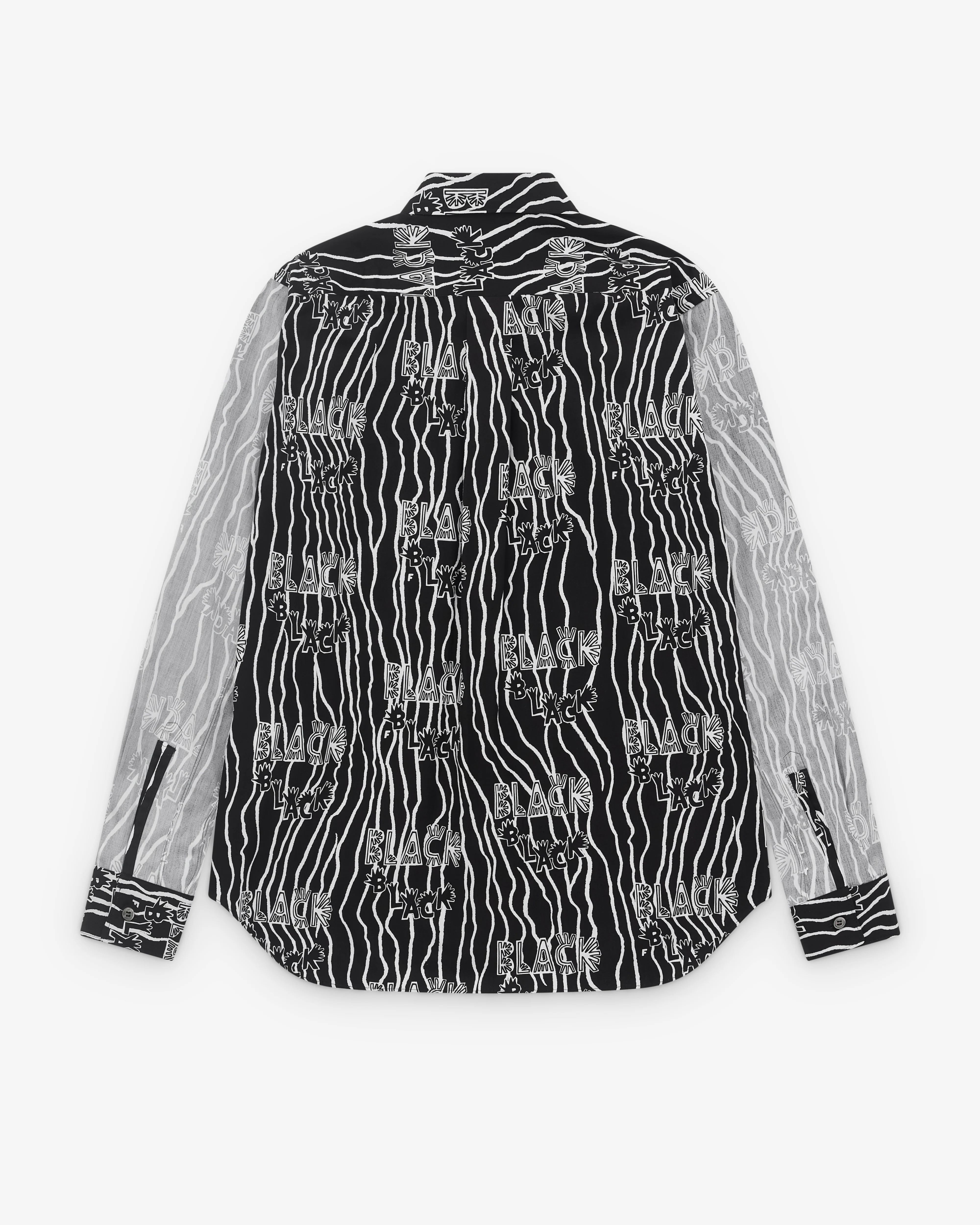 Black Comme des Garçons - Reverse Panel Shirt - (Black)