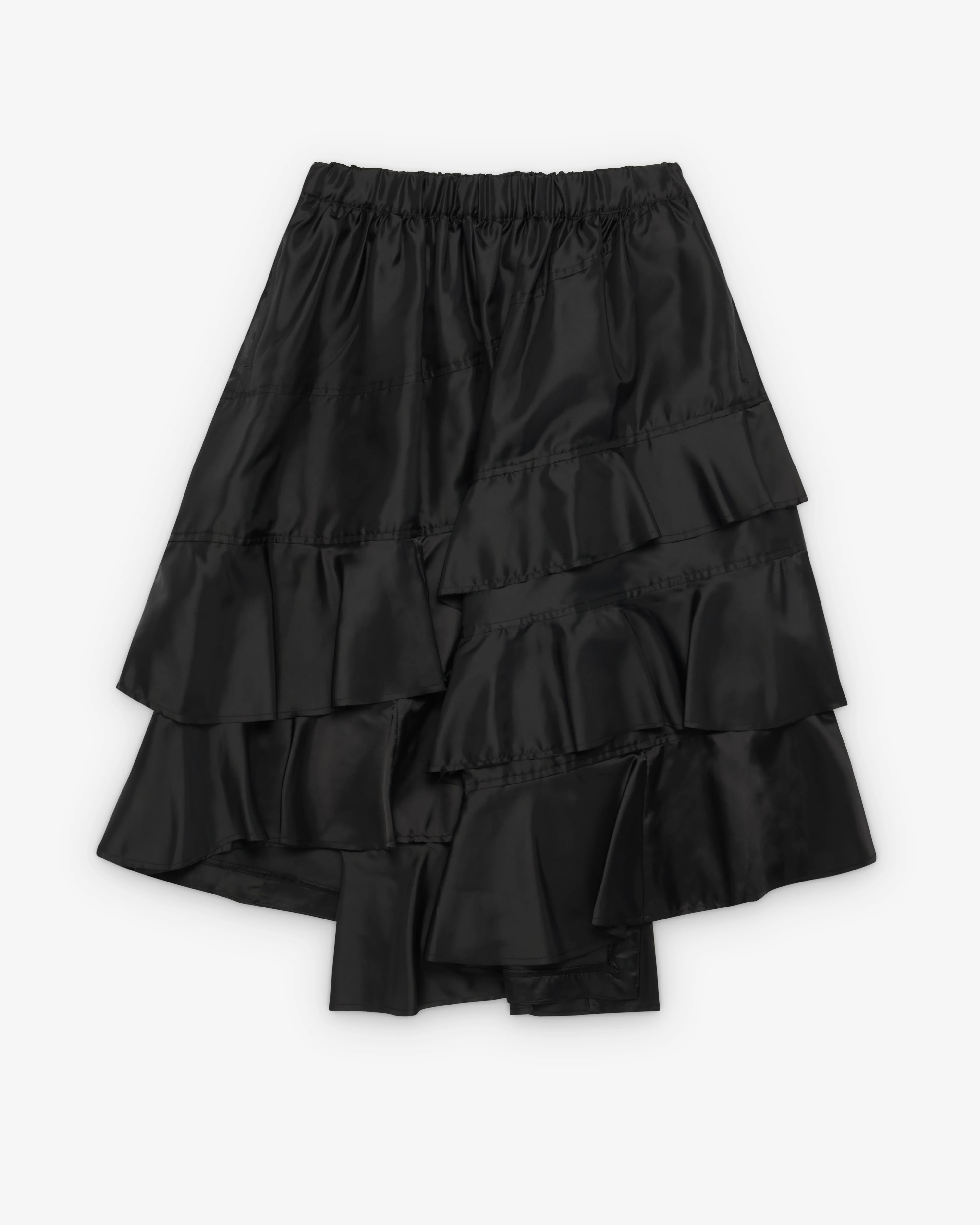 Black Comme des Garçons - Layered Skirt - (Black)