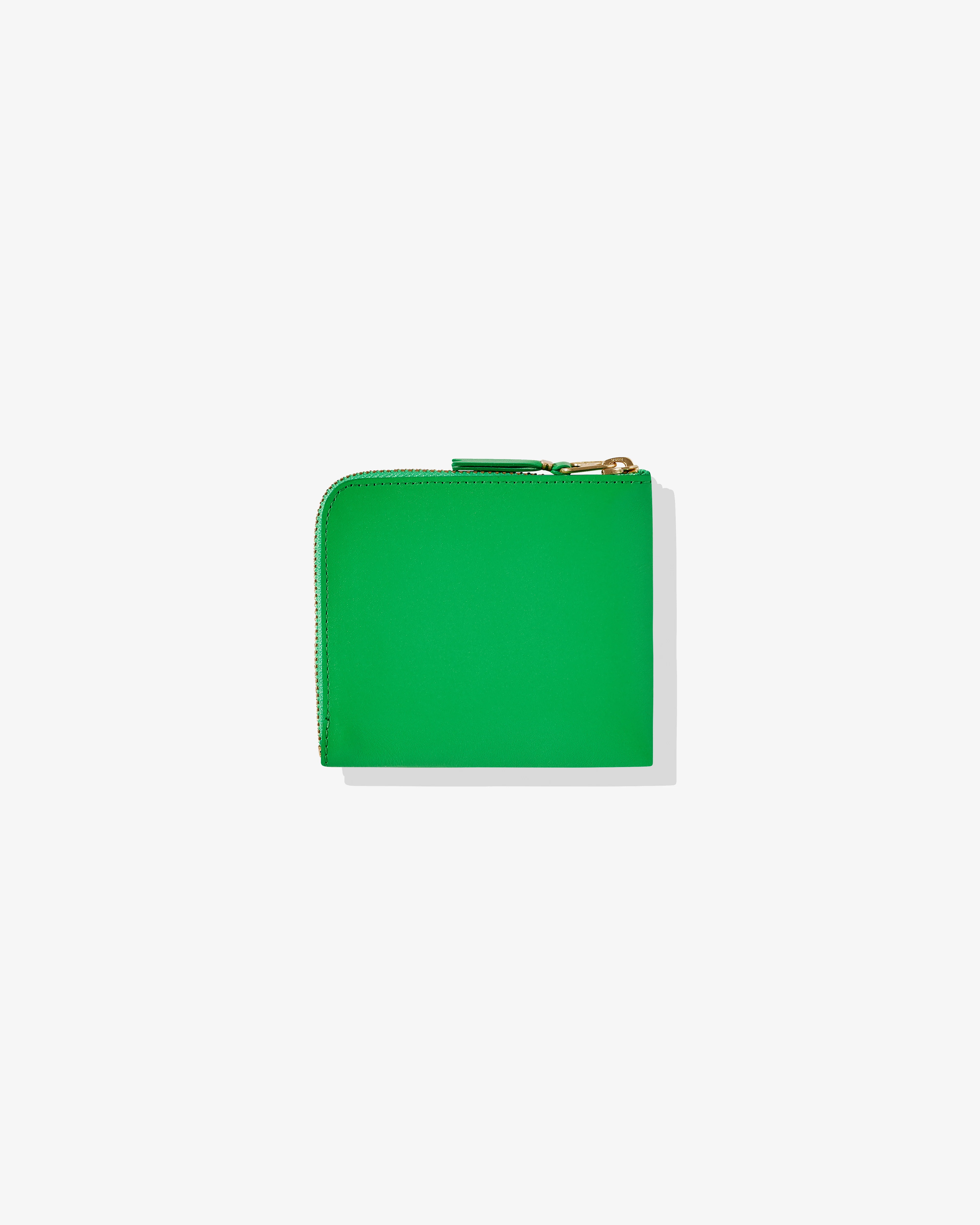 CDG Wallet - Classic Colour Zip Around Wallet - (Green SA3100C) - Image 2