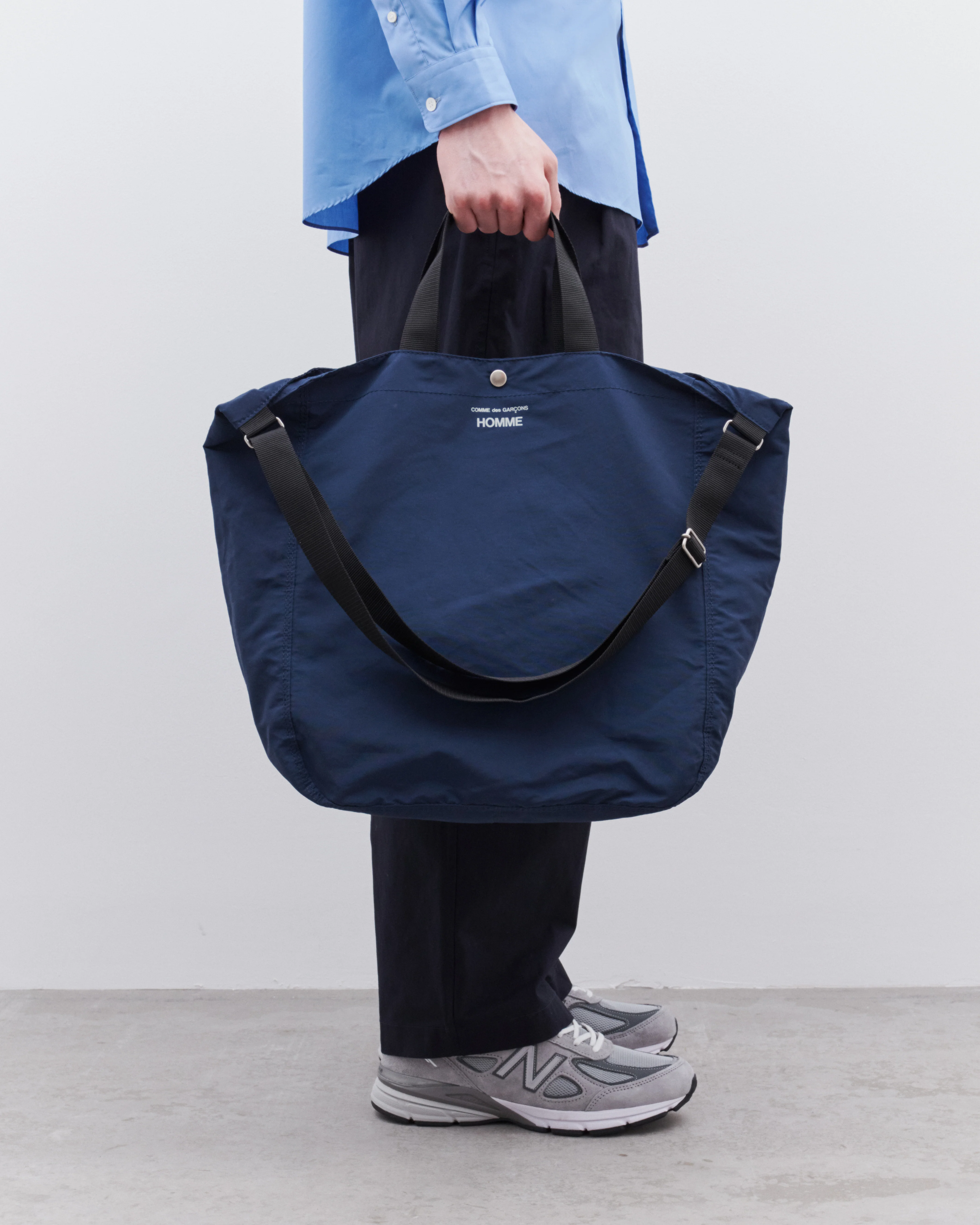 CDG Homme - Tote Bag - (Navy) - Image 2