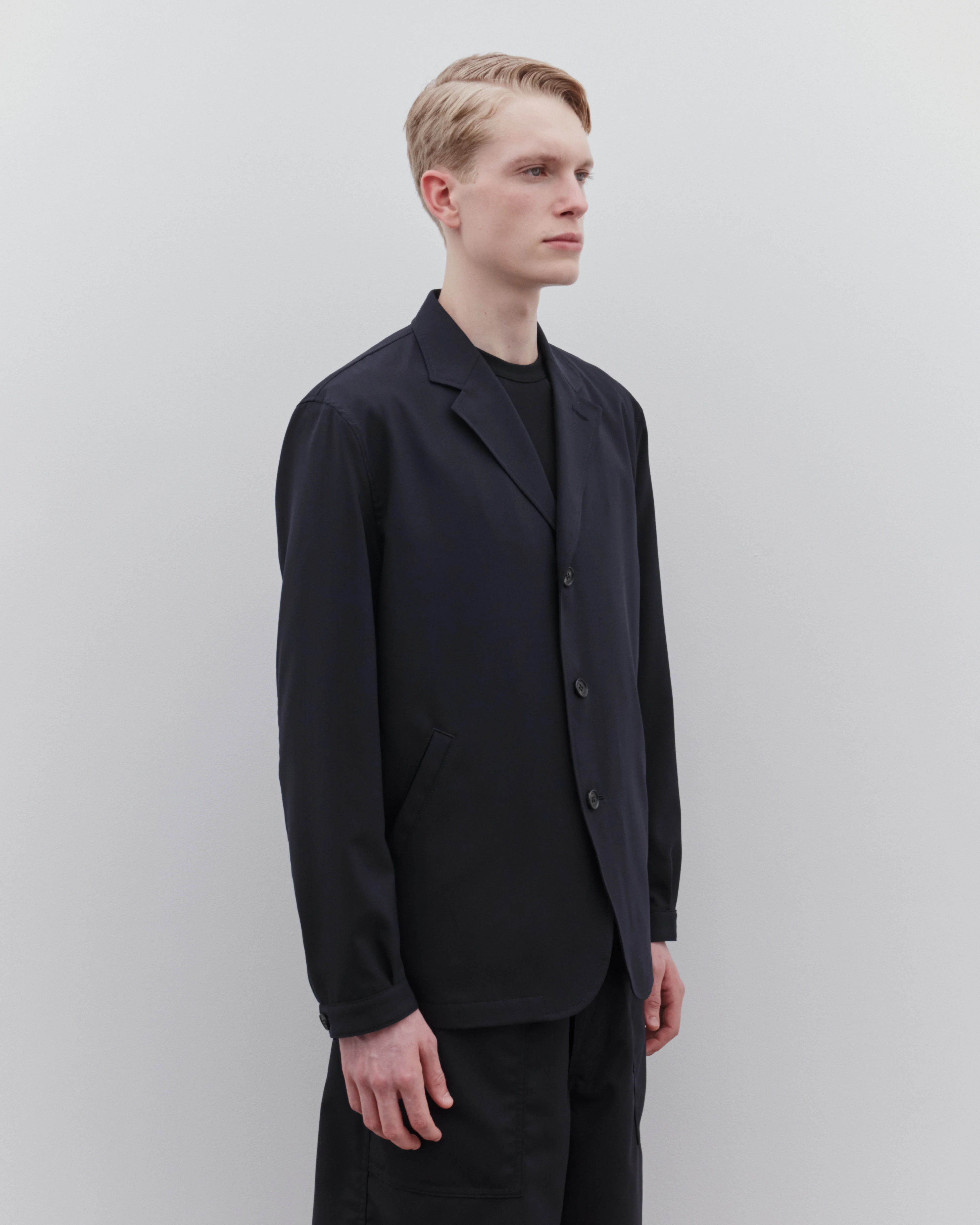 CDG Homme - Men’s Sport Jacket - (Navy) - Image 3