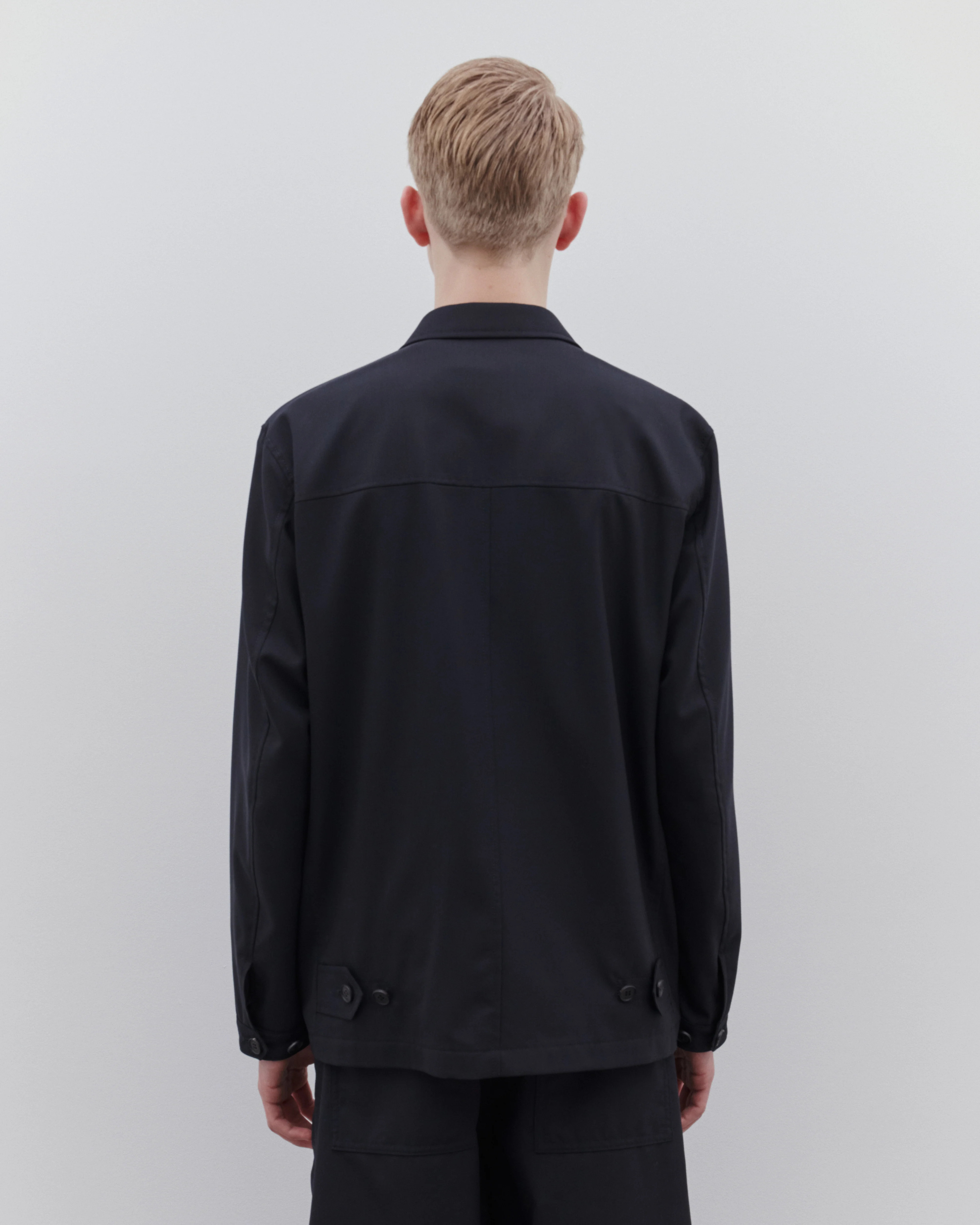 CDG Homme - Men’s Sport Jacket - (Navy) - Image 4