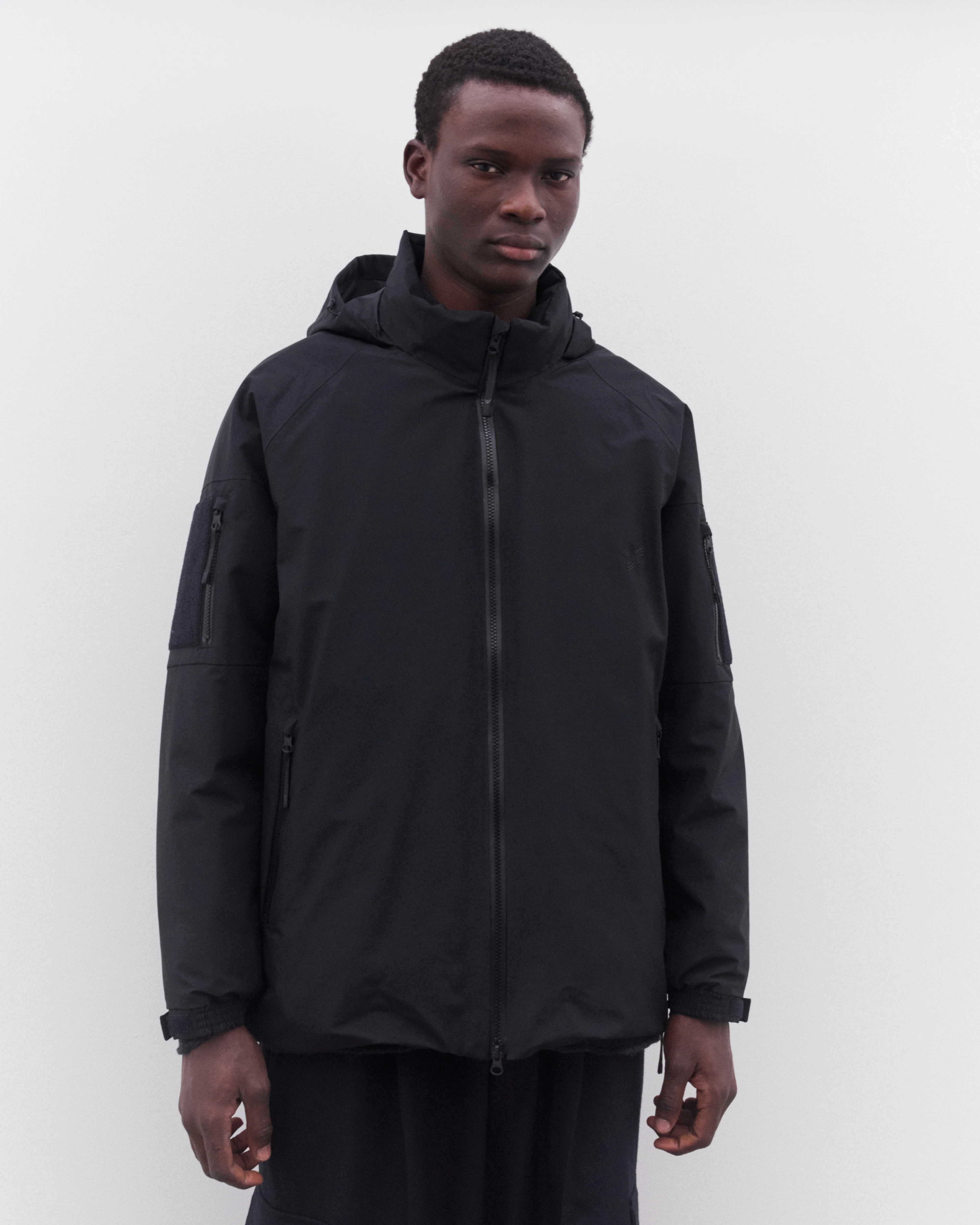 CDG Homme - Men’s Padded Shell Jacket - (Black) - Image 3