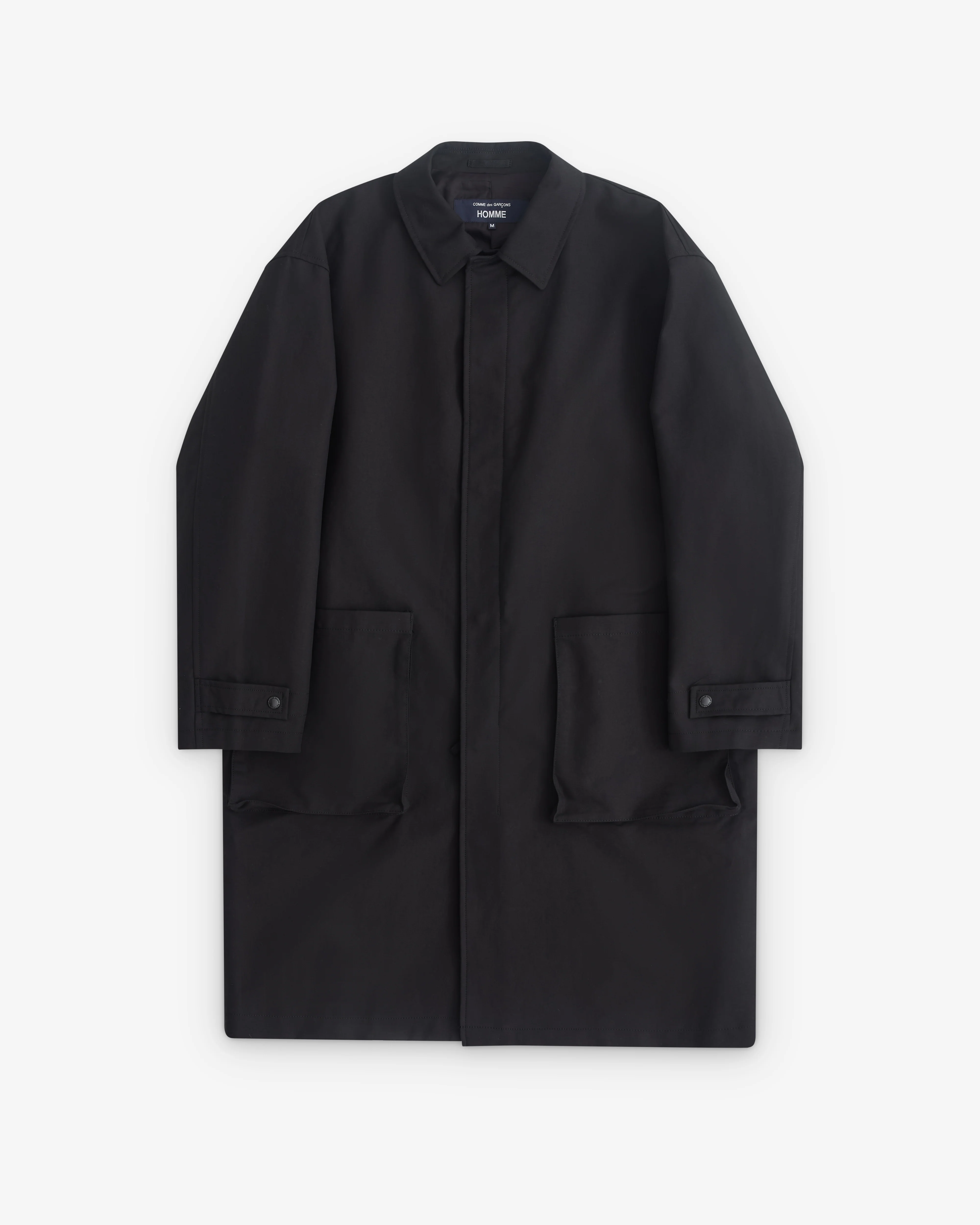 CDG Homme - Men's Car Coat - (Black)