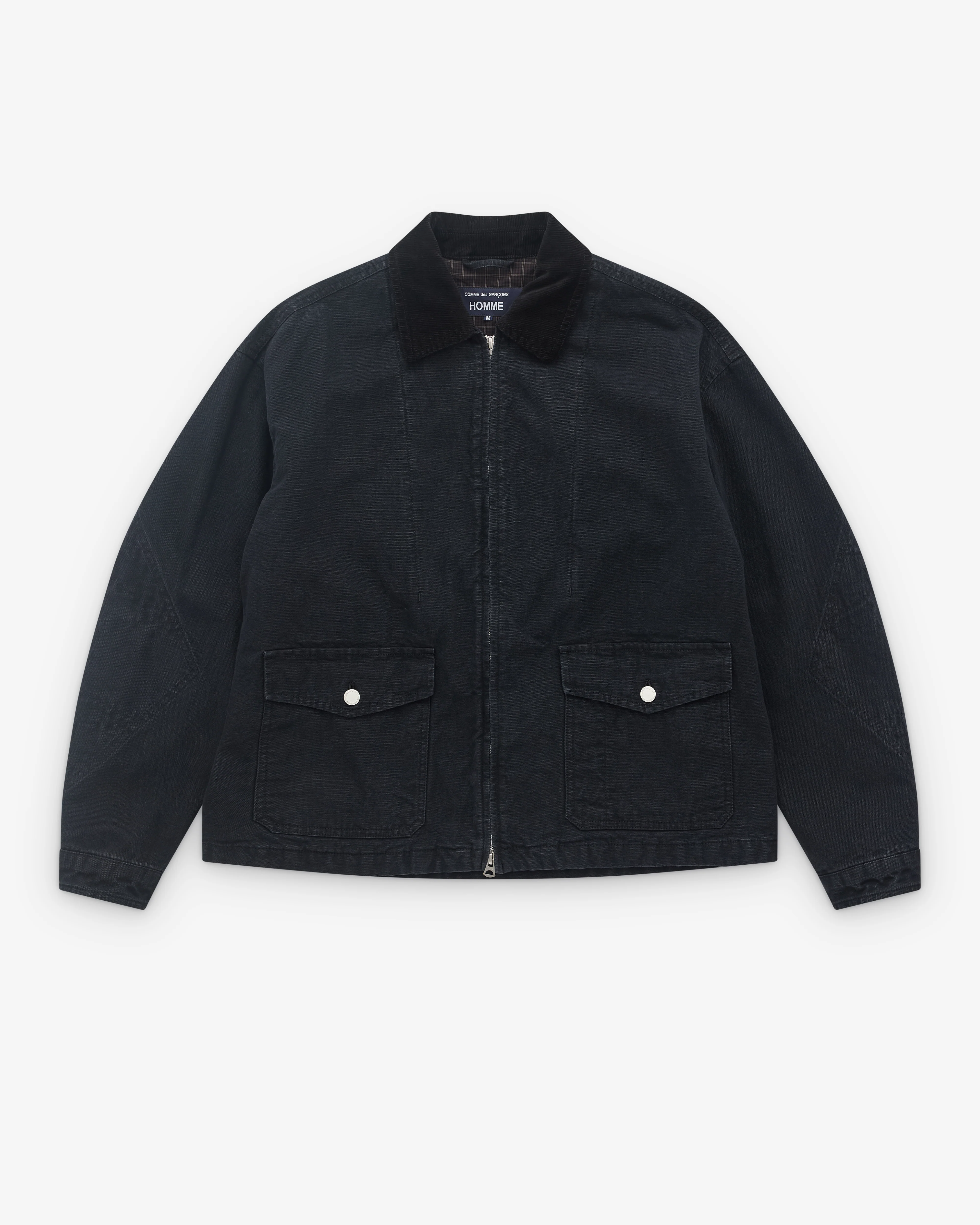 CDG Homme - Men's Zip Jacket - (Black)