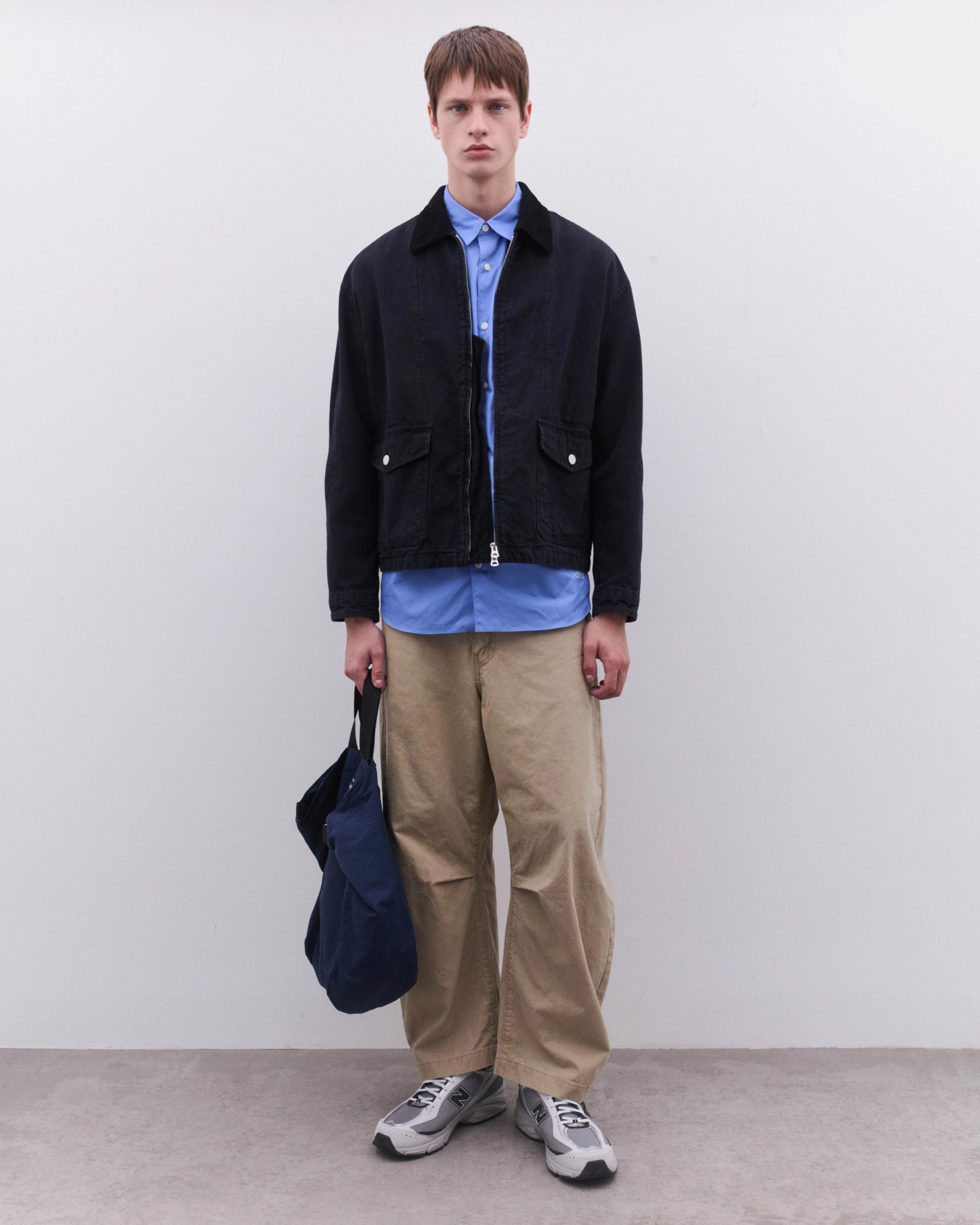 CDG Homme - Men's Zip Jacket - (Black) - Image 6