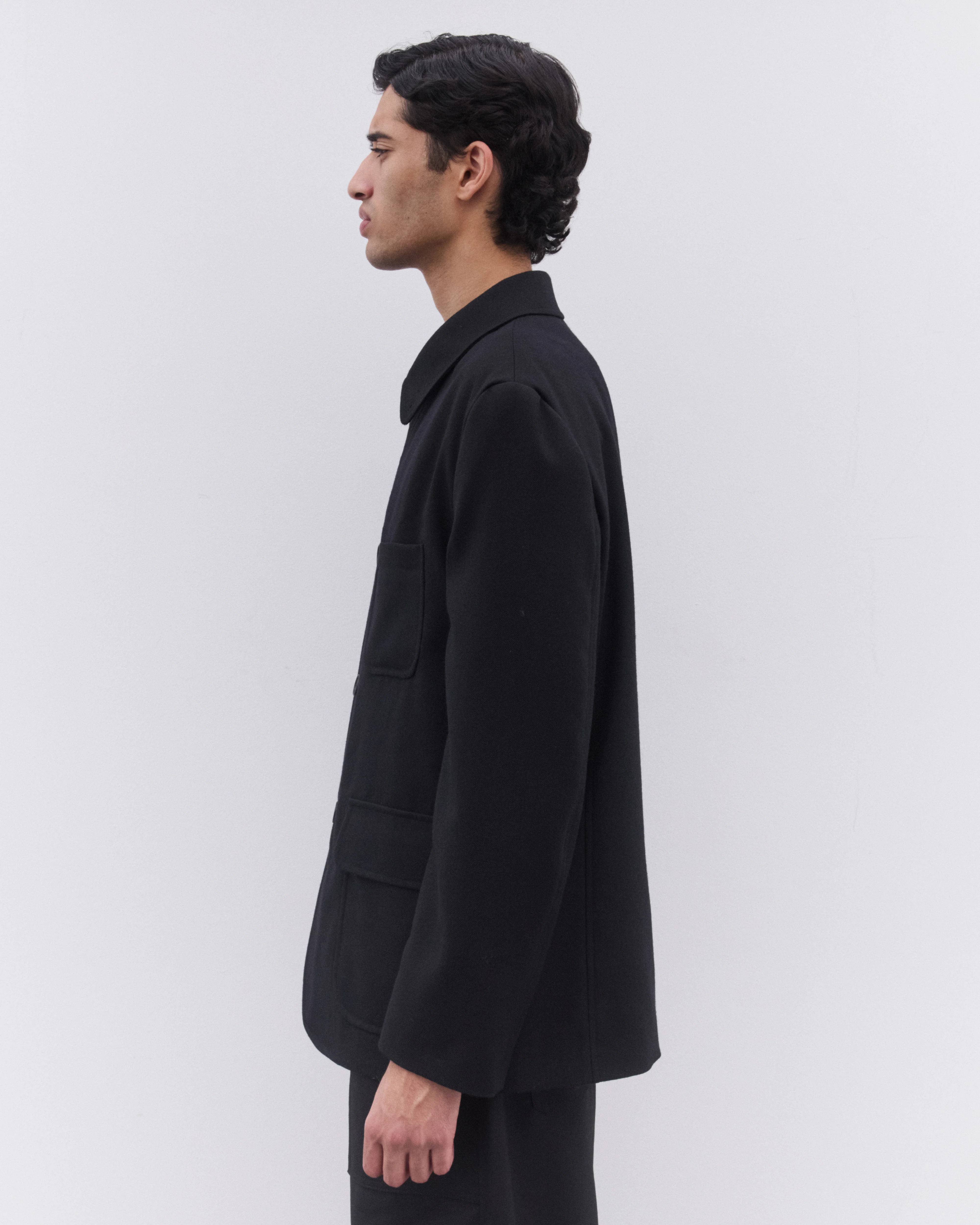 CDG Homme - Men's Work Jacket - (Black) - Image 3