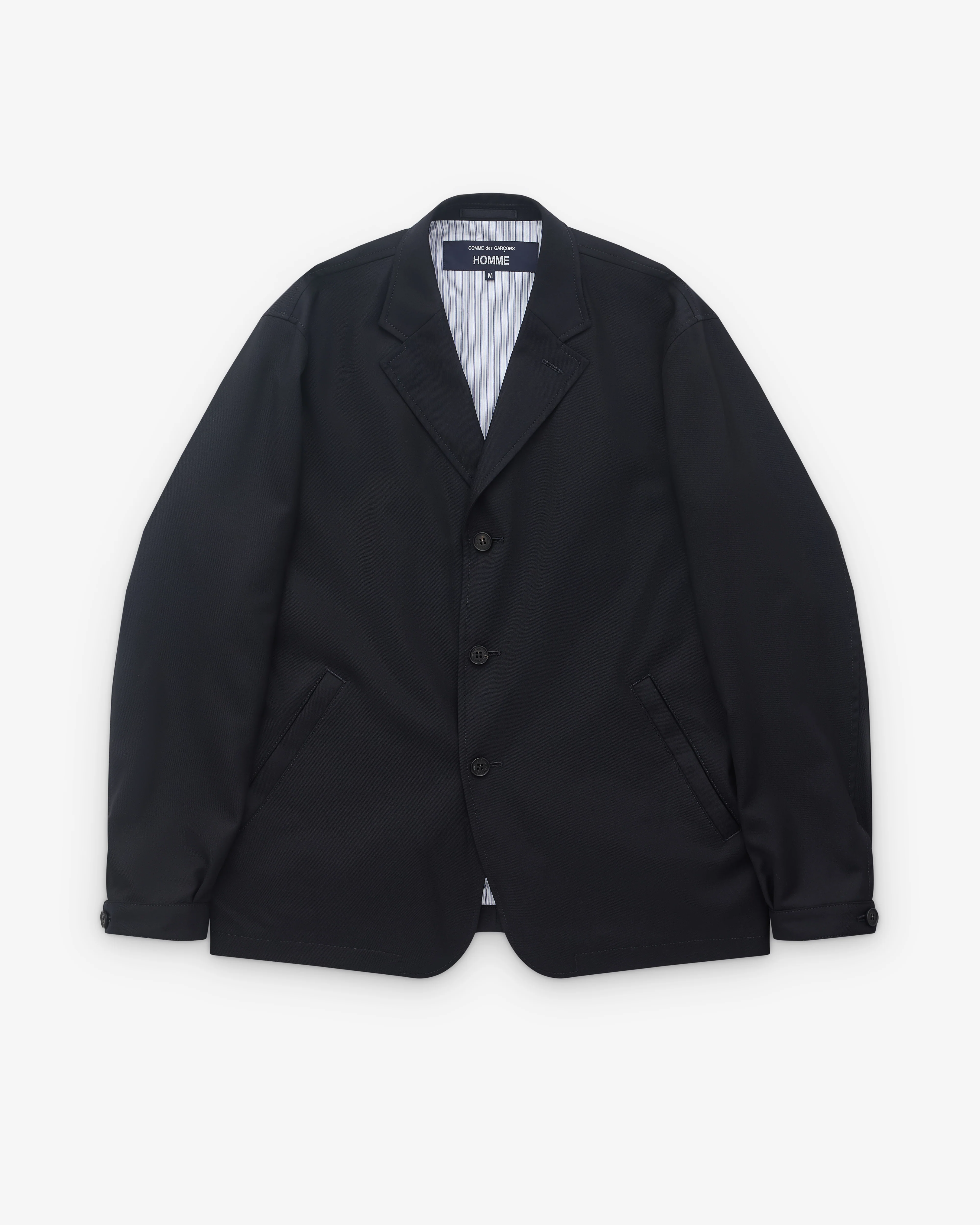 CDG Homme - Men’s Wool Blazer - (Navy)