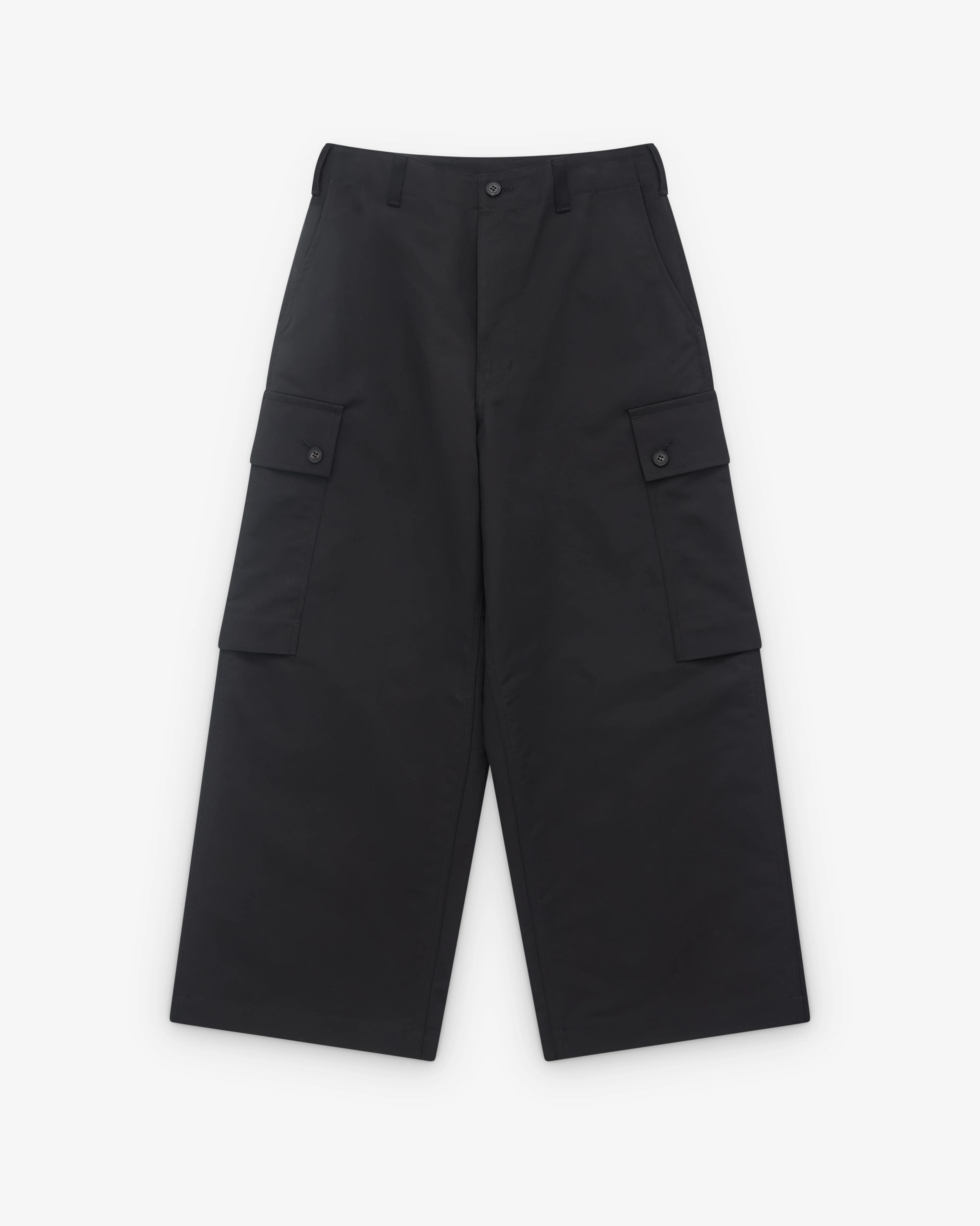 CDG Homme - Men's Wide Leg Pocket Trouser - (Black)