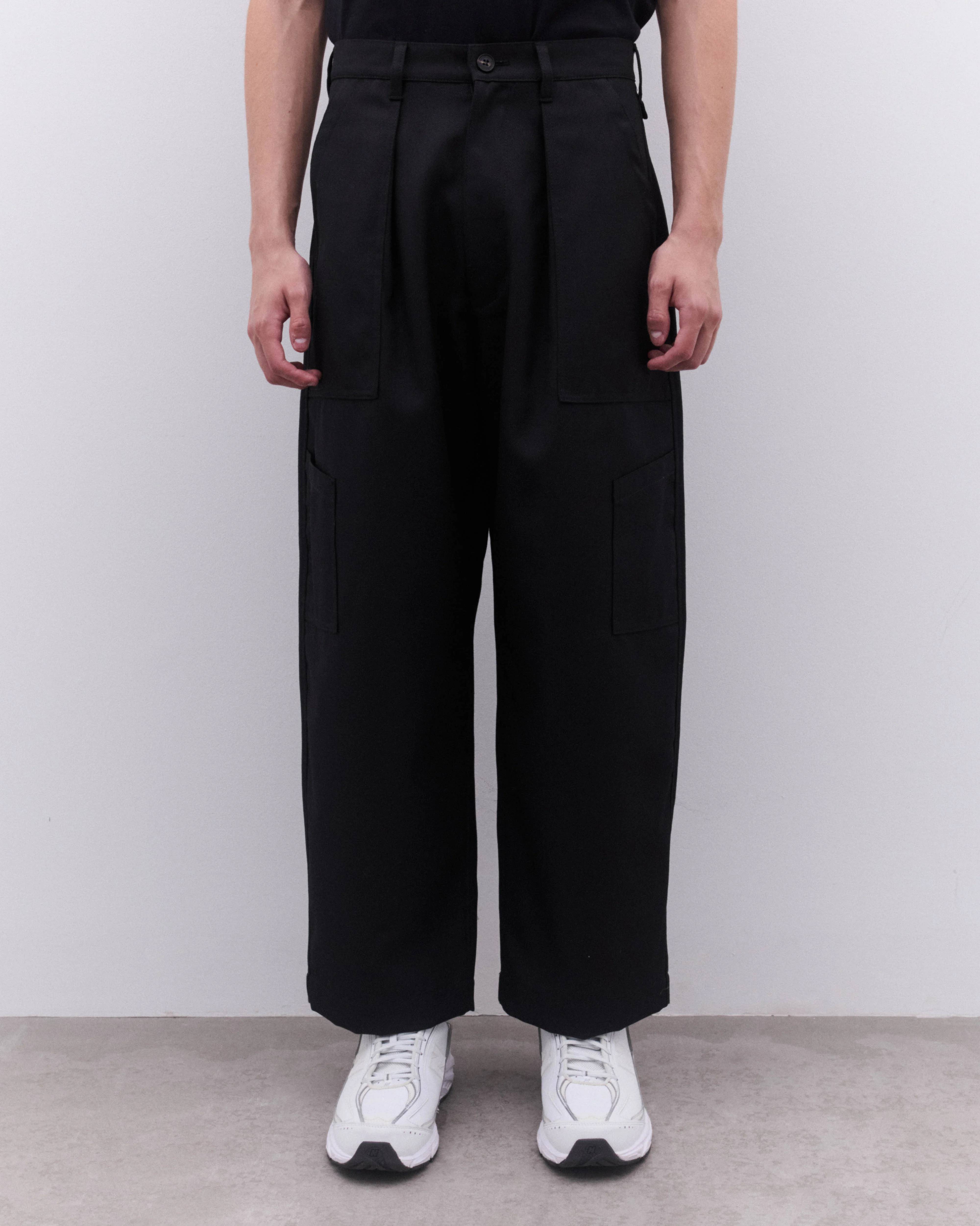 CDG Homme - Men’s Fatigue Pants - (Black) - Image 2