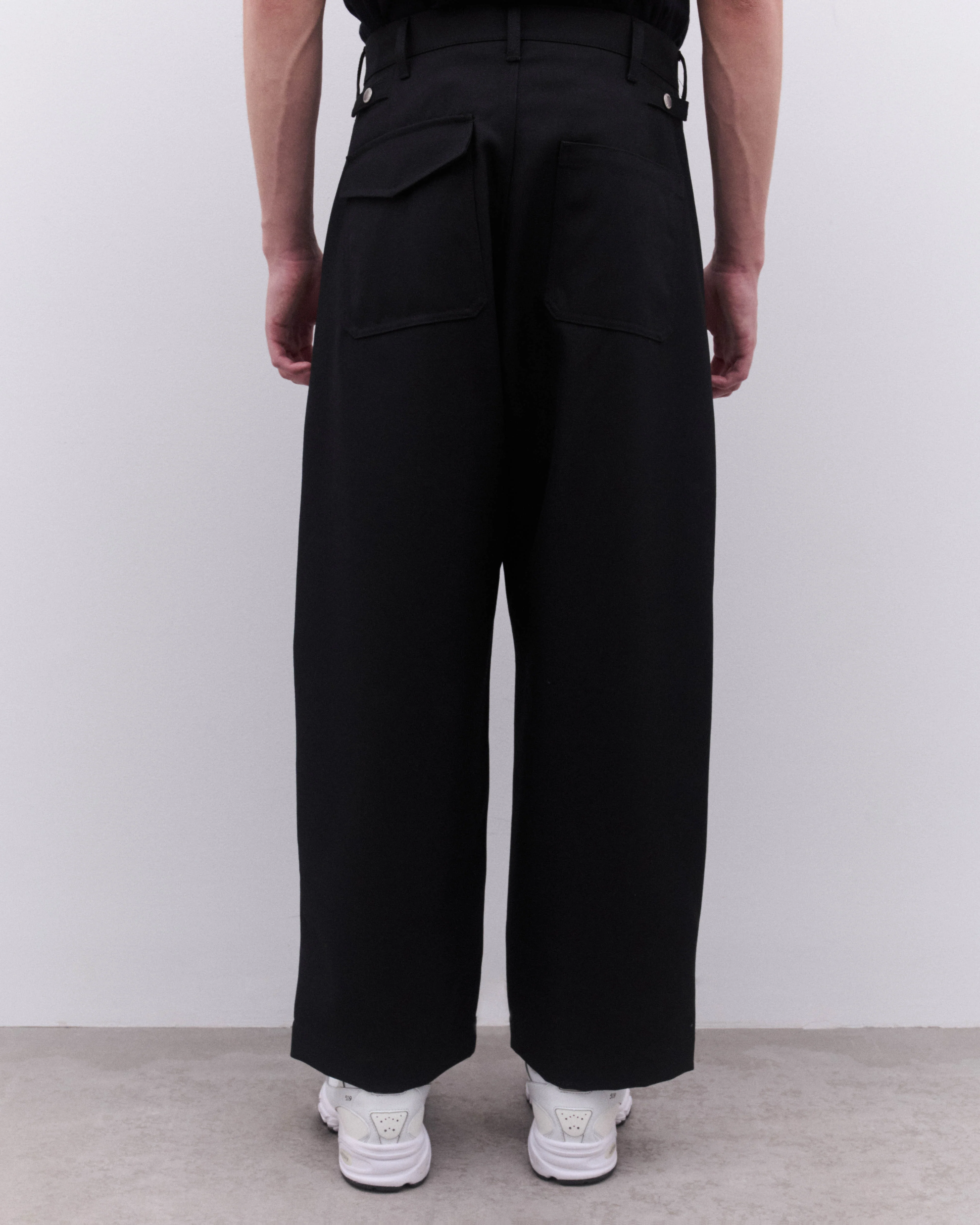 CDG Homme - Men’s Fatigue Pants - (Black) - Image 4