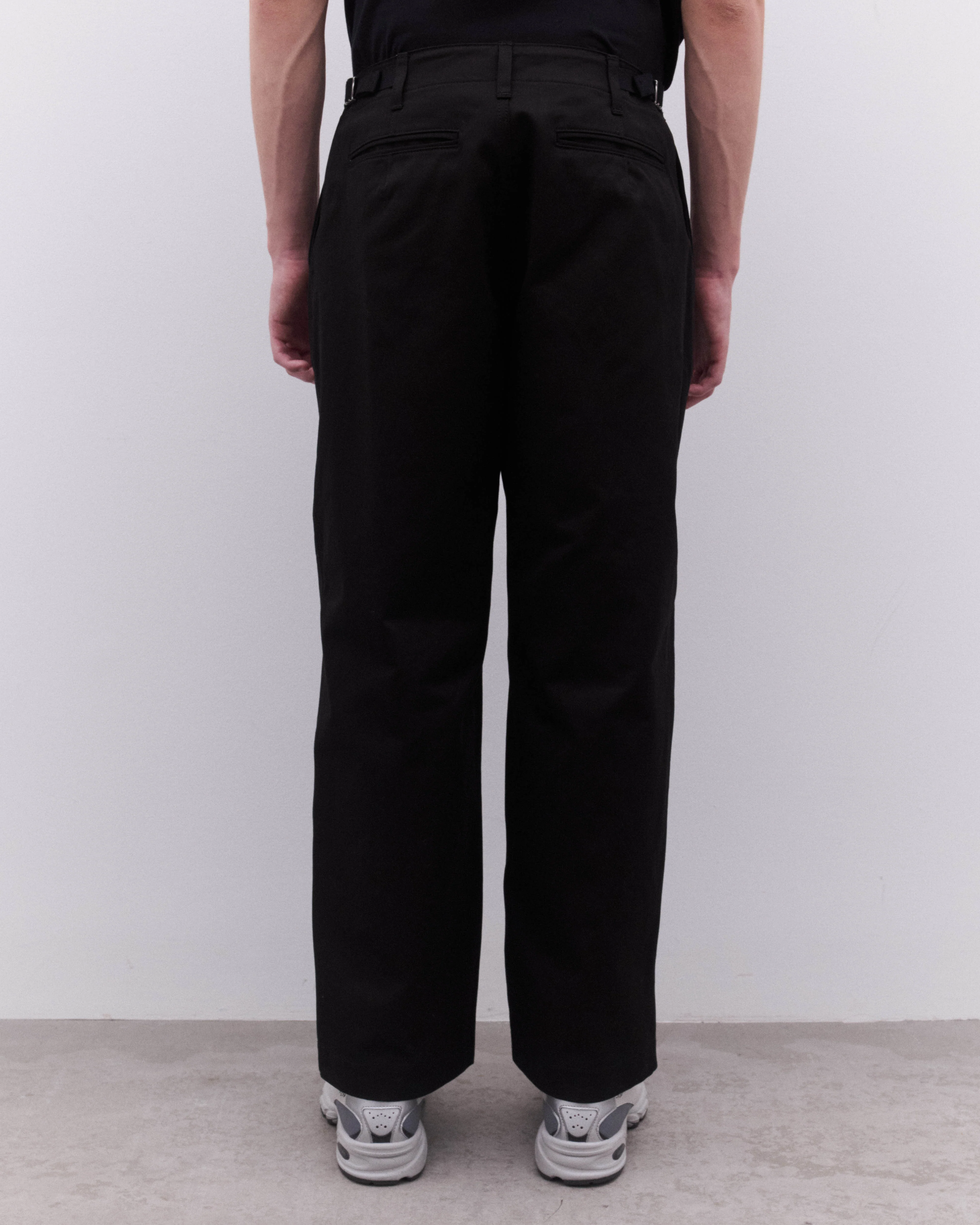 CDG Homme - Men’s Side Adjuster Trousers - (Black) - Image 5