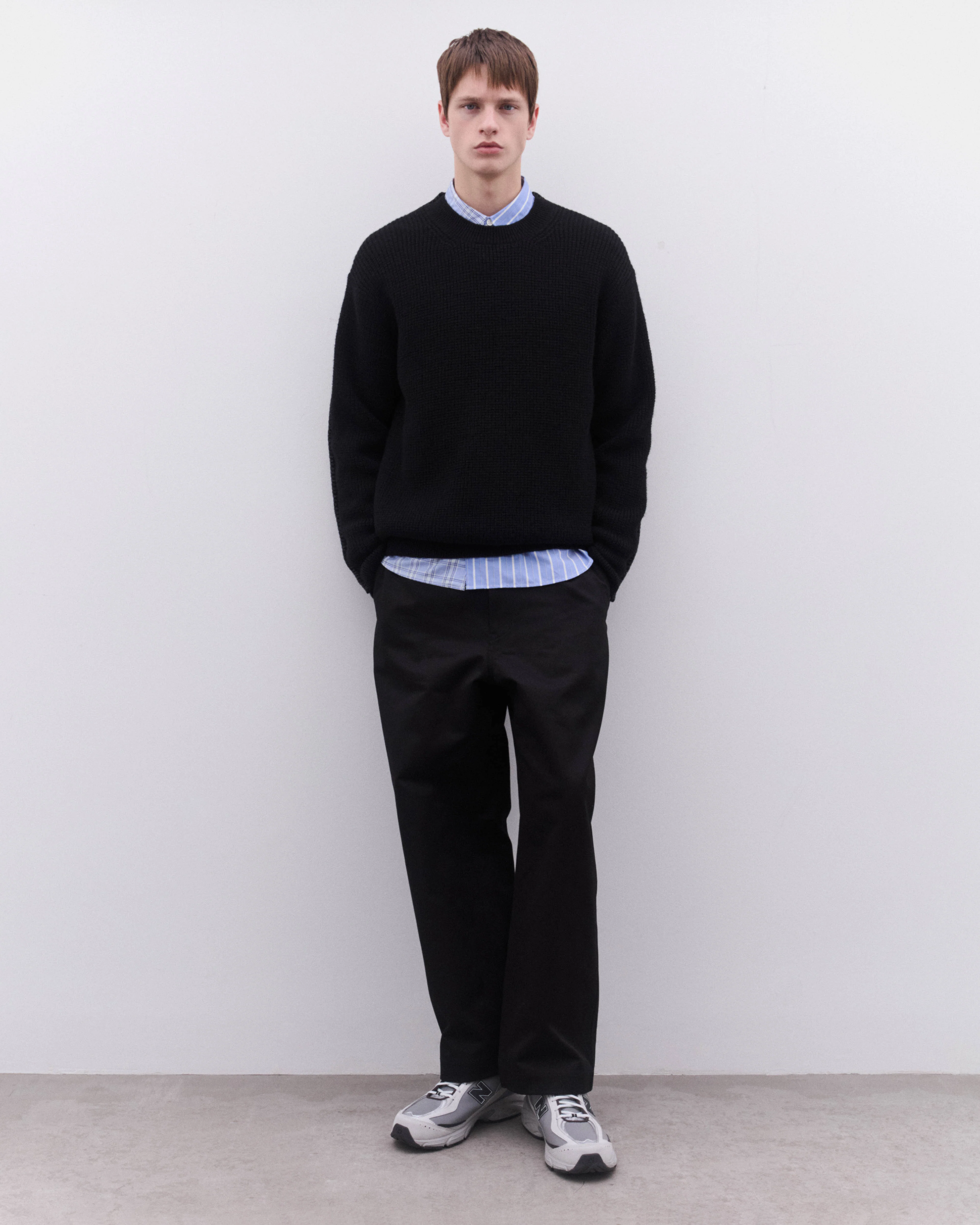 CDG Homme - Men’s Side Adjuster Trousers - (Black) - Image 6