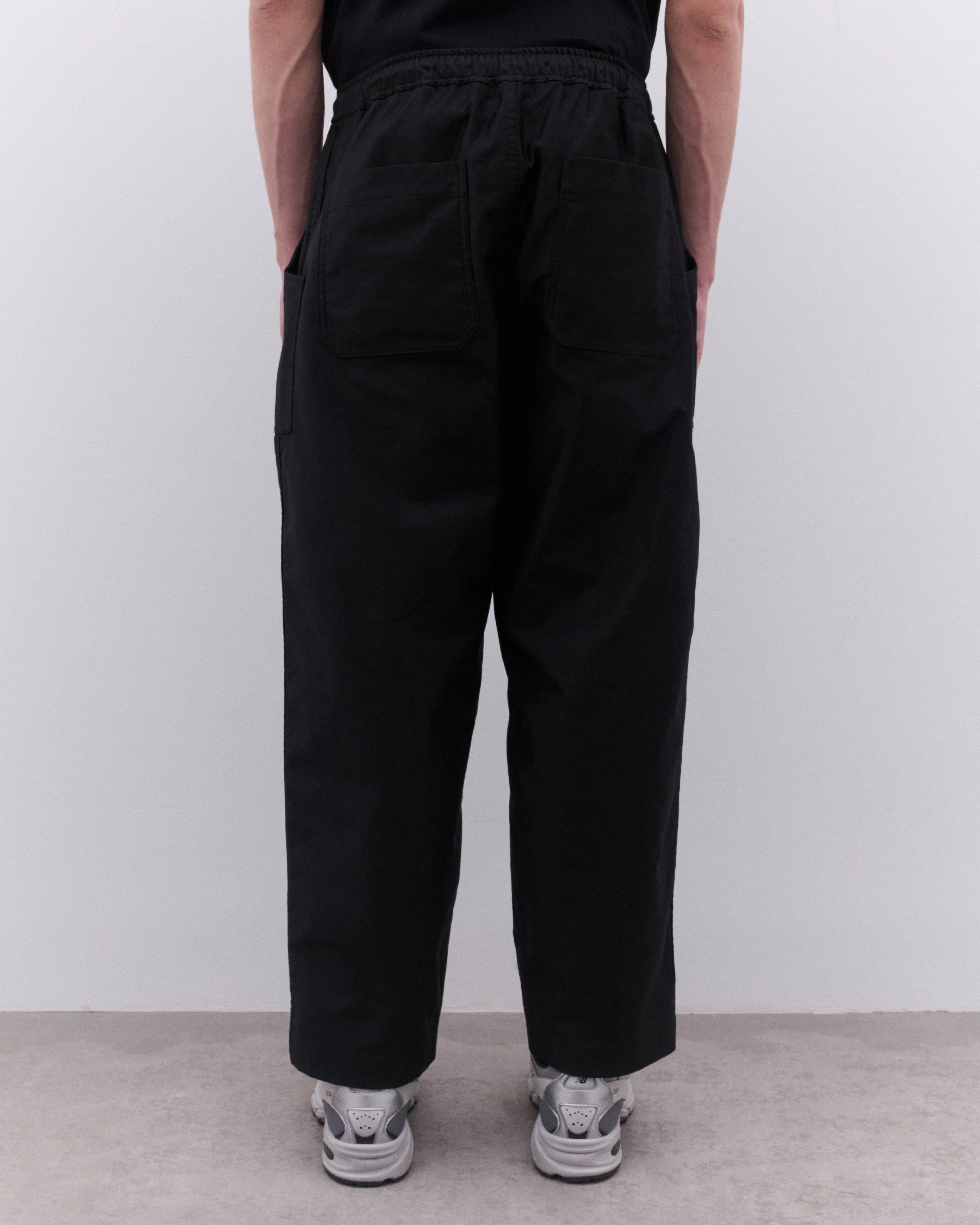 CDG Homme - Men’s Drawcord Trousers - (Black) - Image 5