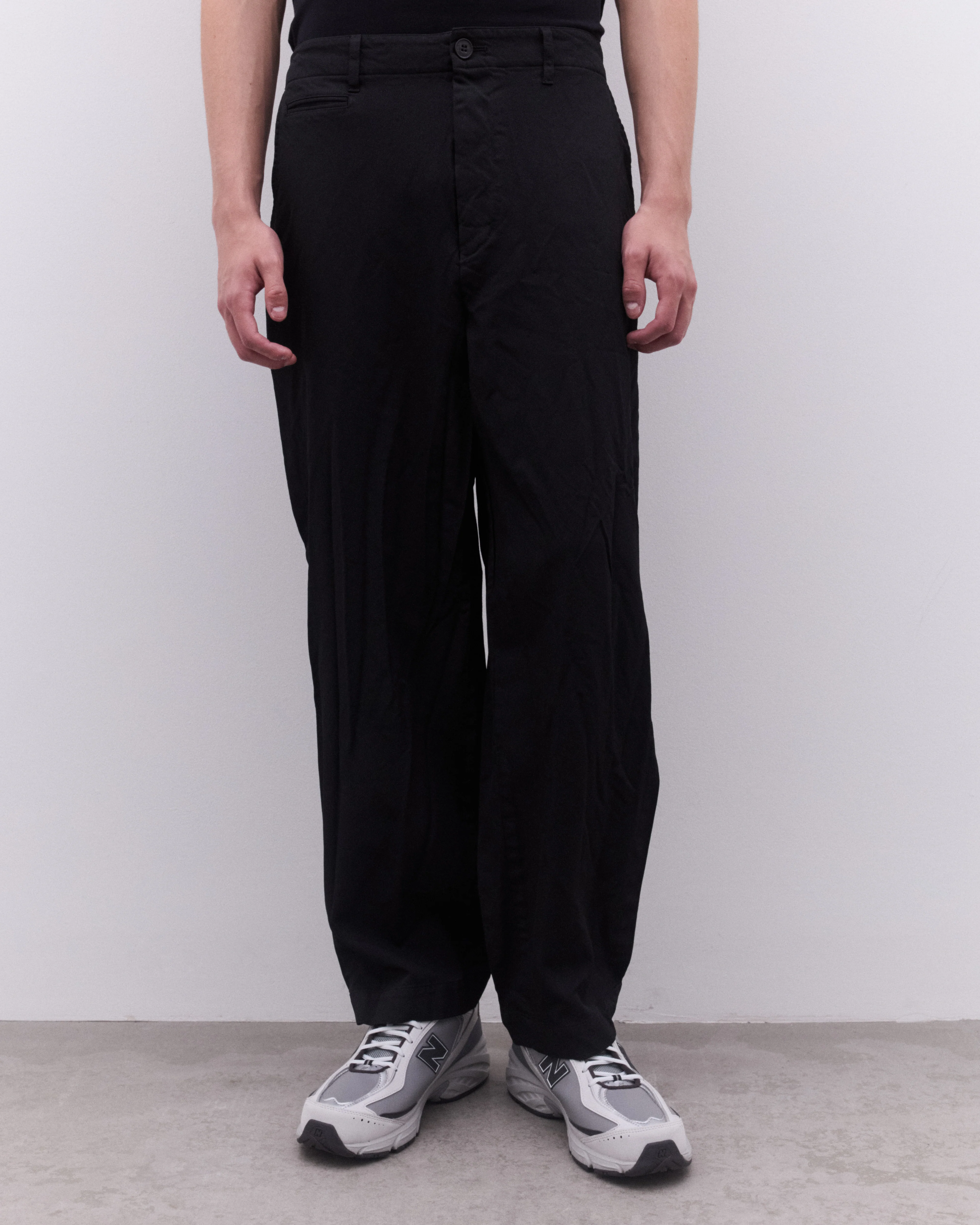 CDG Homme - Men’s Ticket Pocket Trouser - (Black) - Image 3
