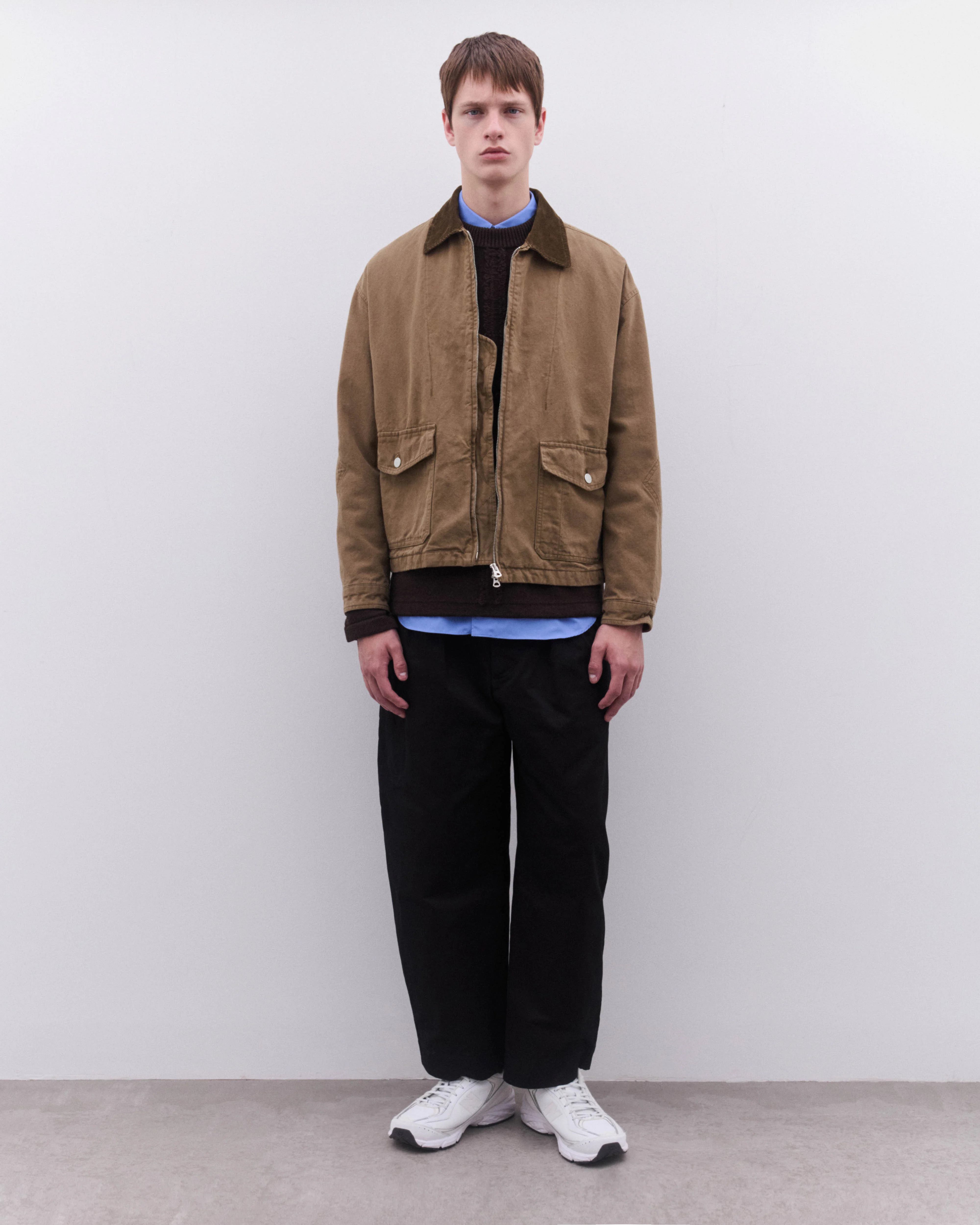 CDG Homme - Men’s Cotton Pleated Trouser - (Black) - Image 6