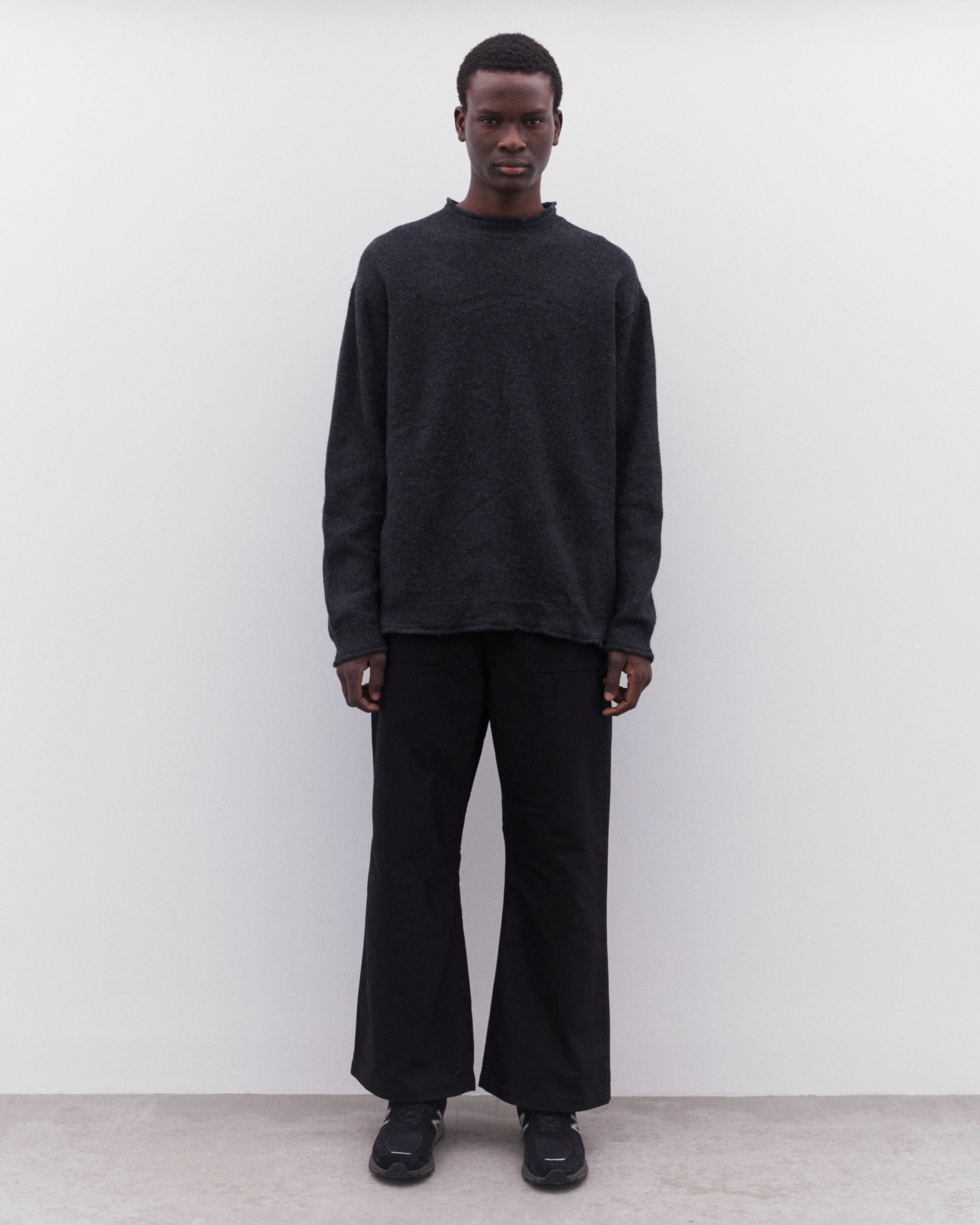 CDG Homme - Men's Patch Pocket Trousers - (Black) - Image 6
