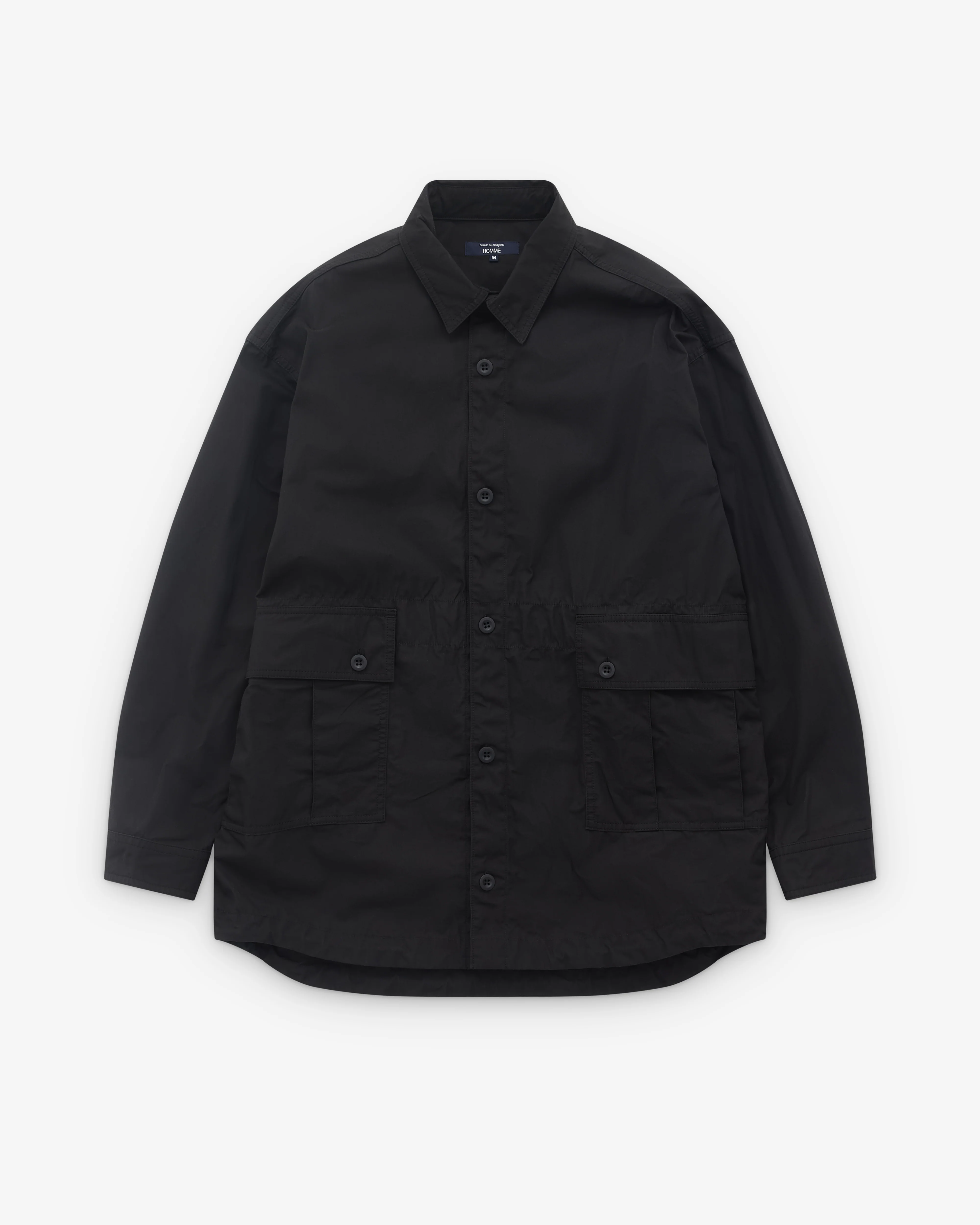 CDG Homme - Men’s Utility Pocket Shirt - (Black)