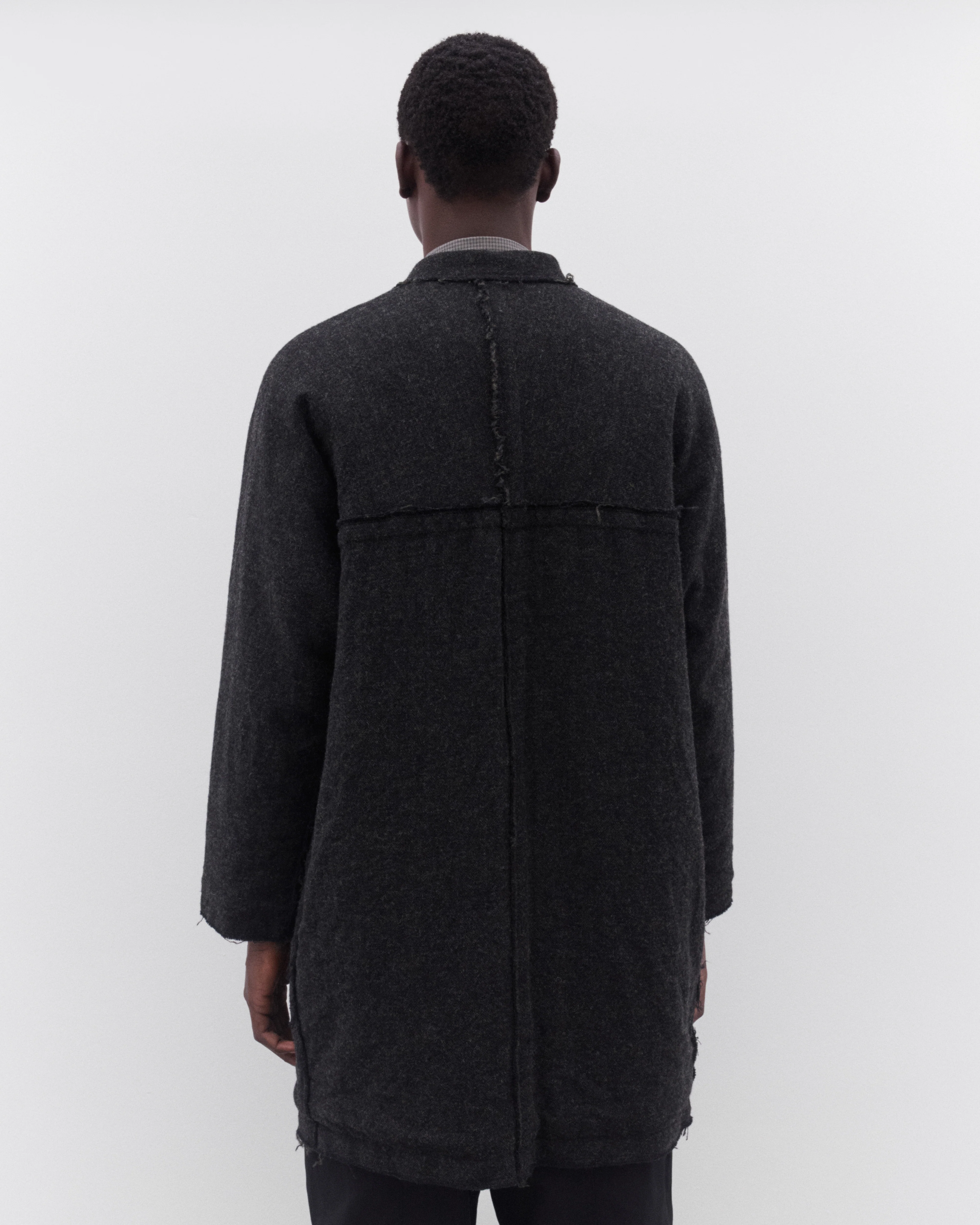 CDG Homme - Men’s Utility Pocket Shirt - (Black) - Image 5