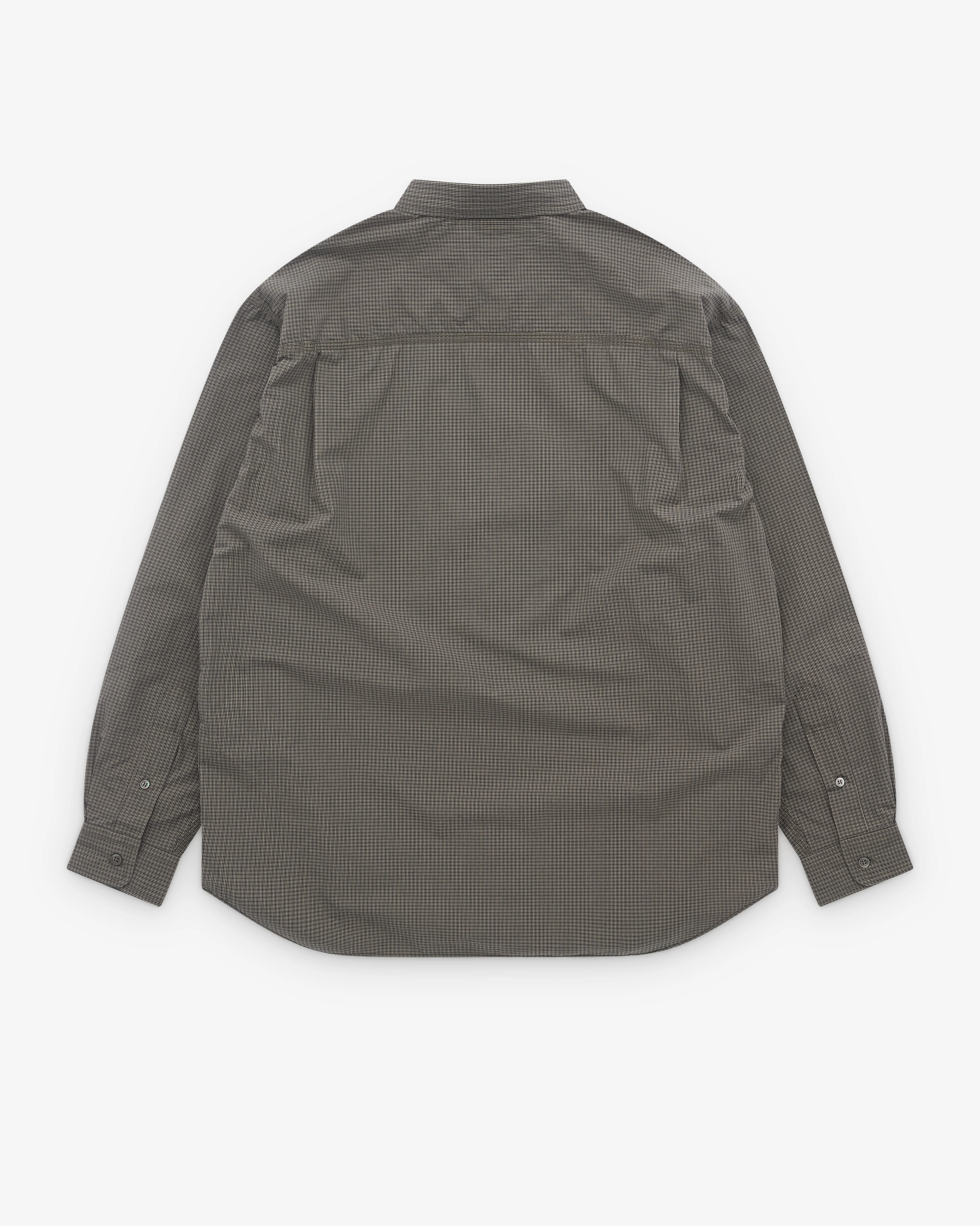 CDG Homme - Men’s Check Shirt - (Khaki) - Image 2
