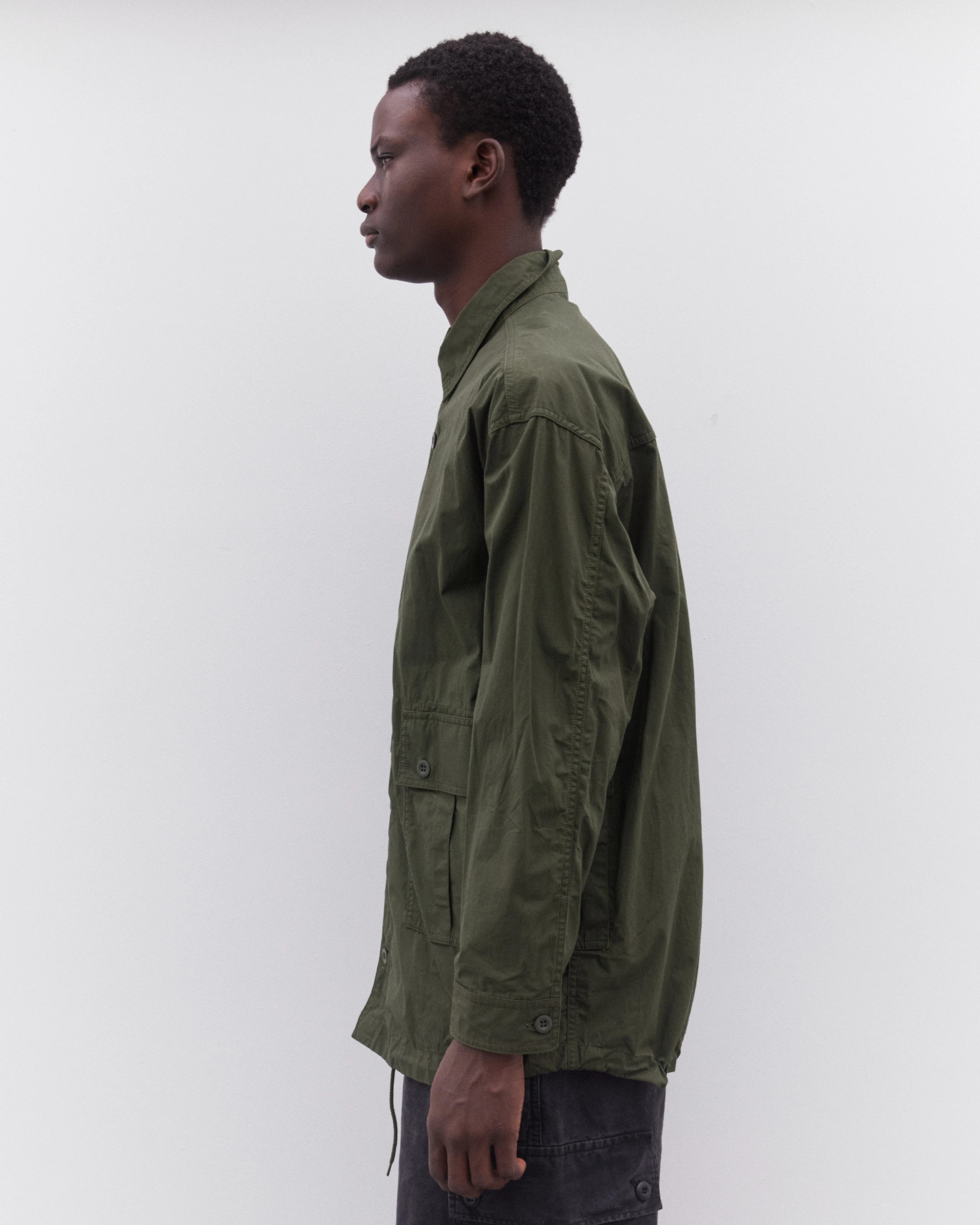 CDG Homme - Men’s Utility Pocket Shirt - (Khaki) - Image 4