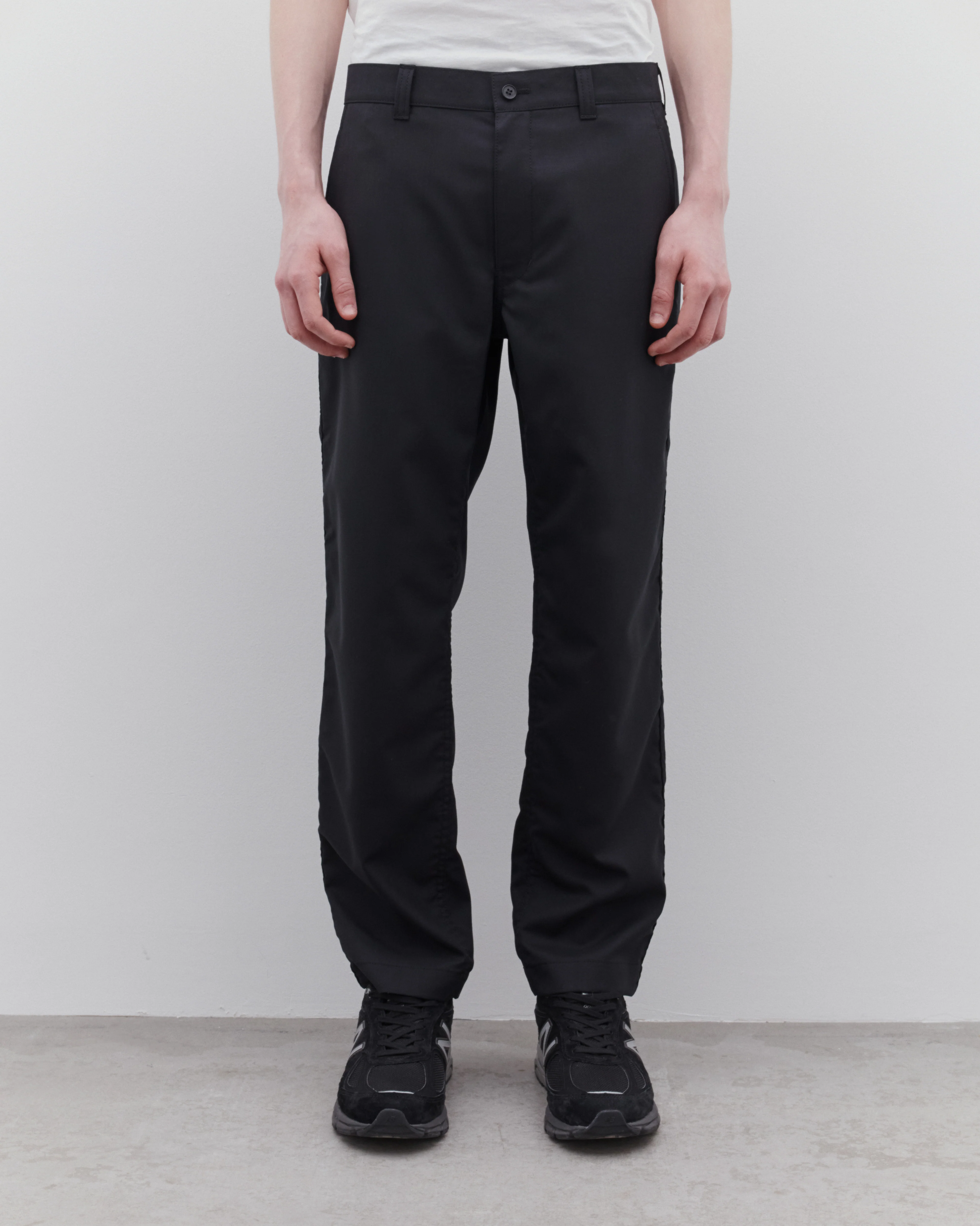 CDG Homme - Men’s Tropical Wool Pants - (Black) - Image 2