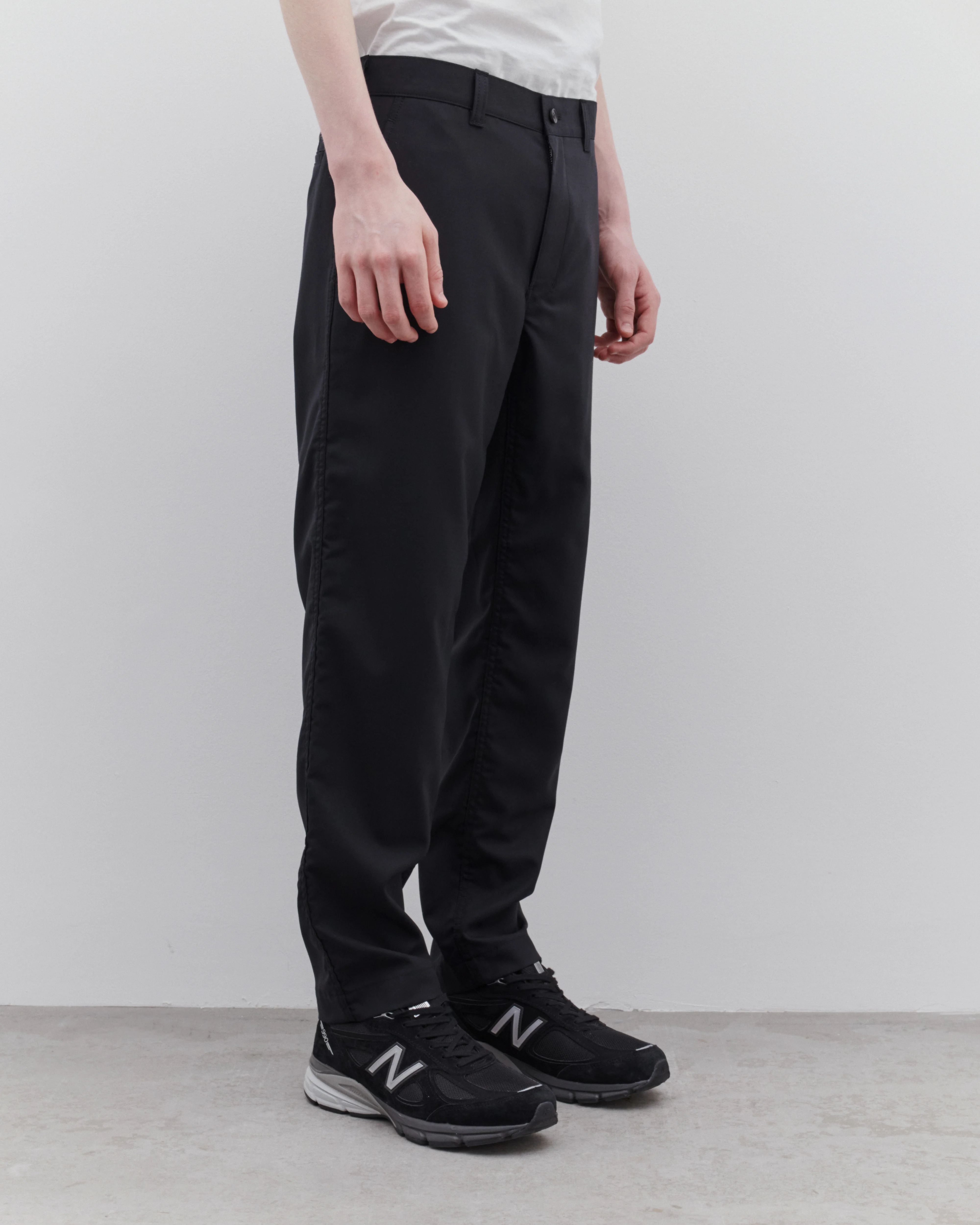 CDG Homme - Men’s Tropical Wool Pants - (Black) - Image 3