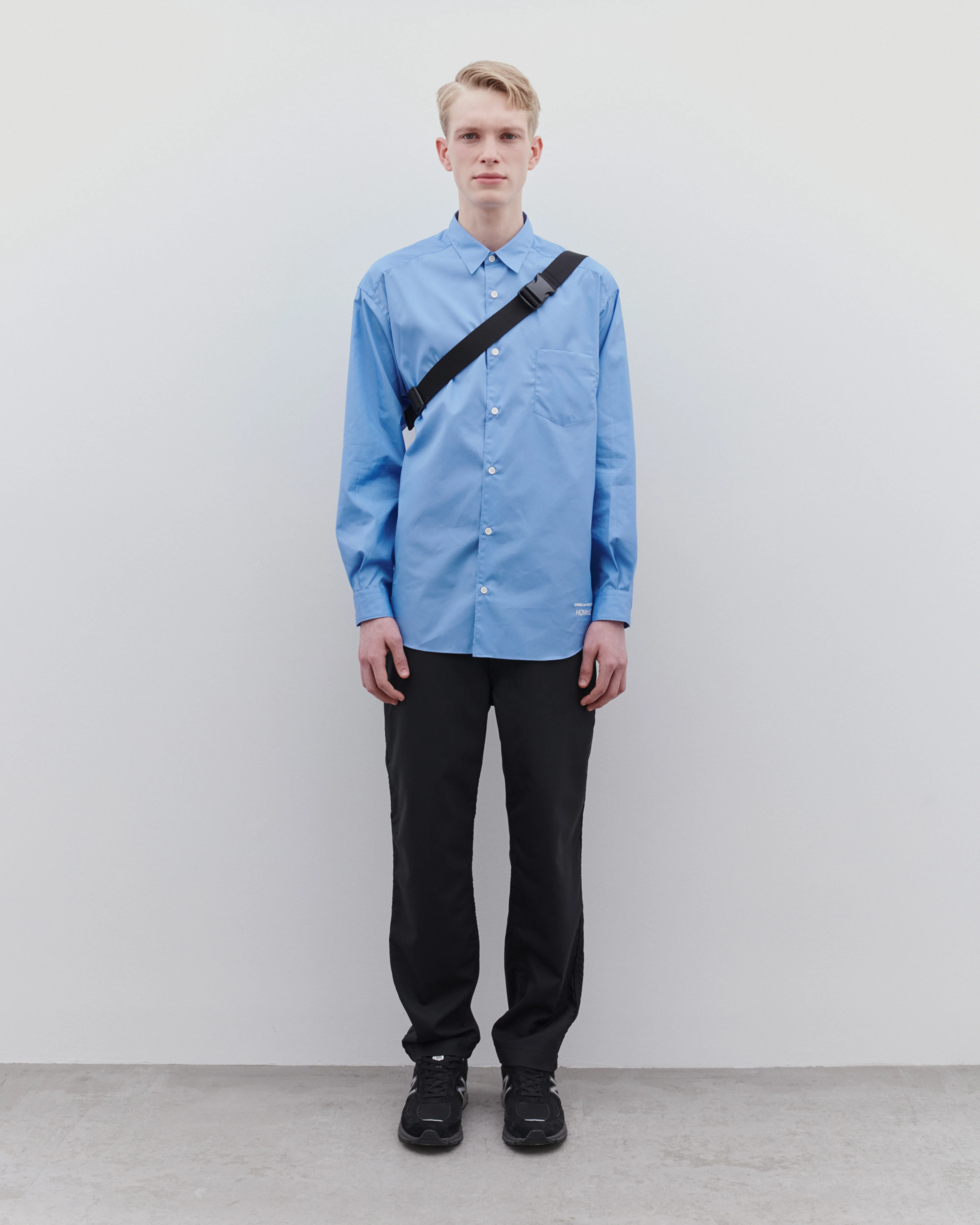 CDG Homme - Men’s Tropical Wool Pants - (Black) - Image 5