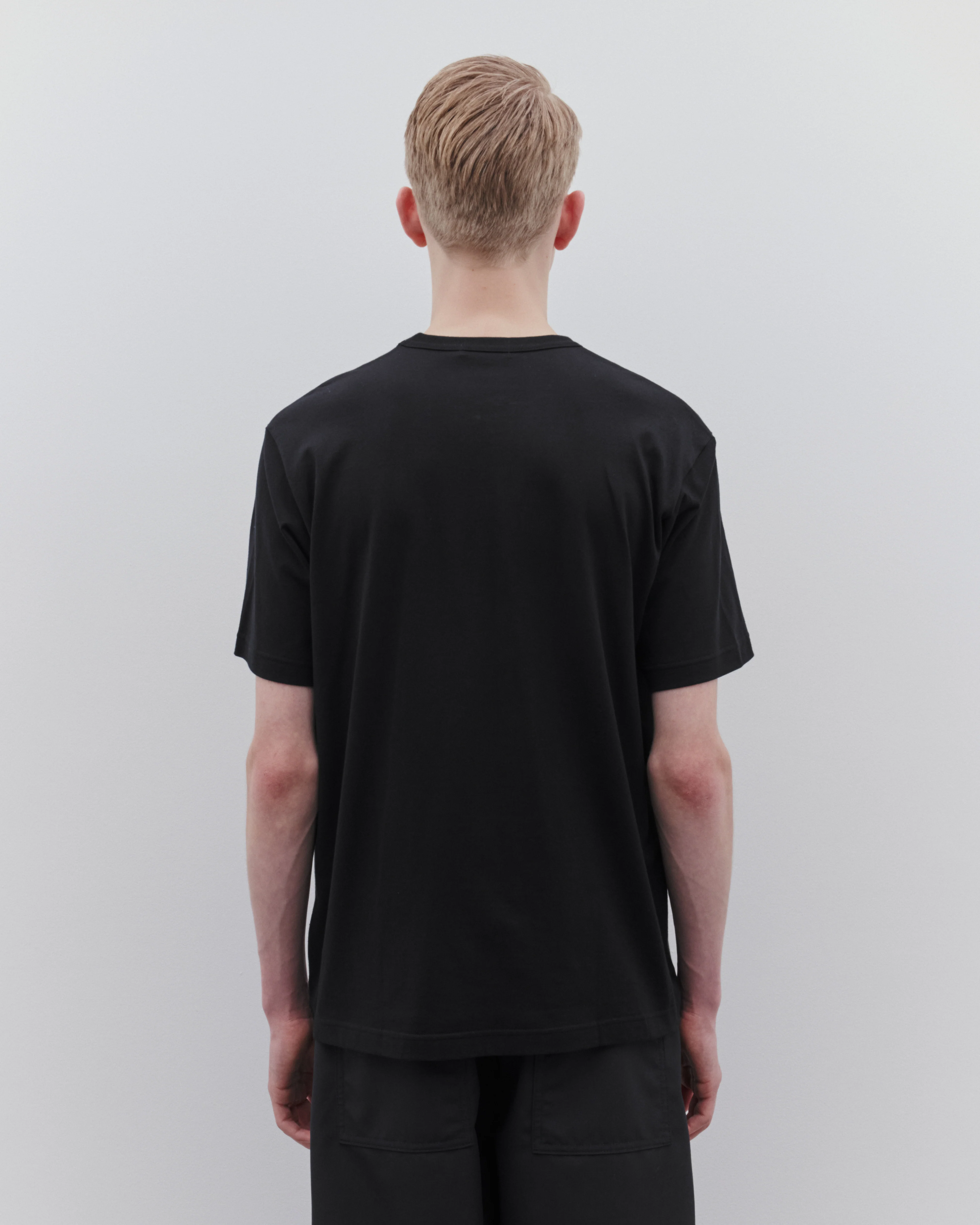 CDG Homme - Men’s Printed T-Shirt - (Black) - Image 4