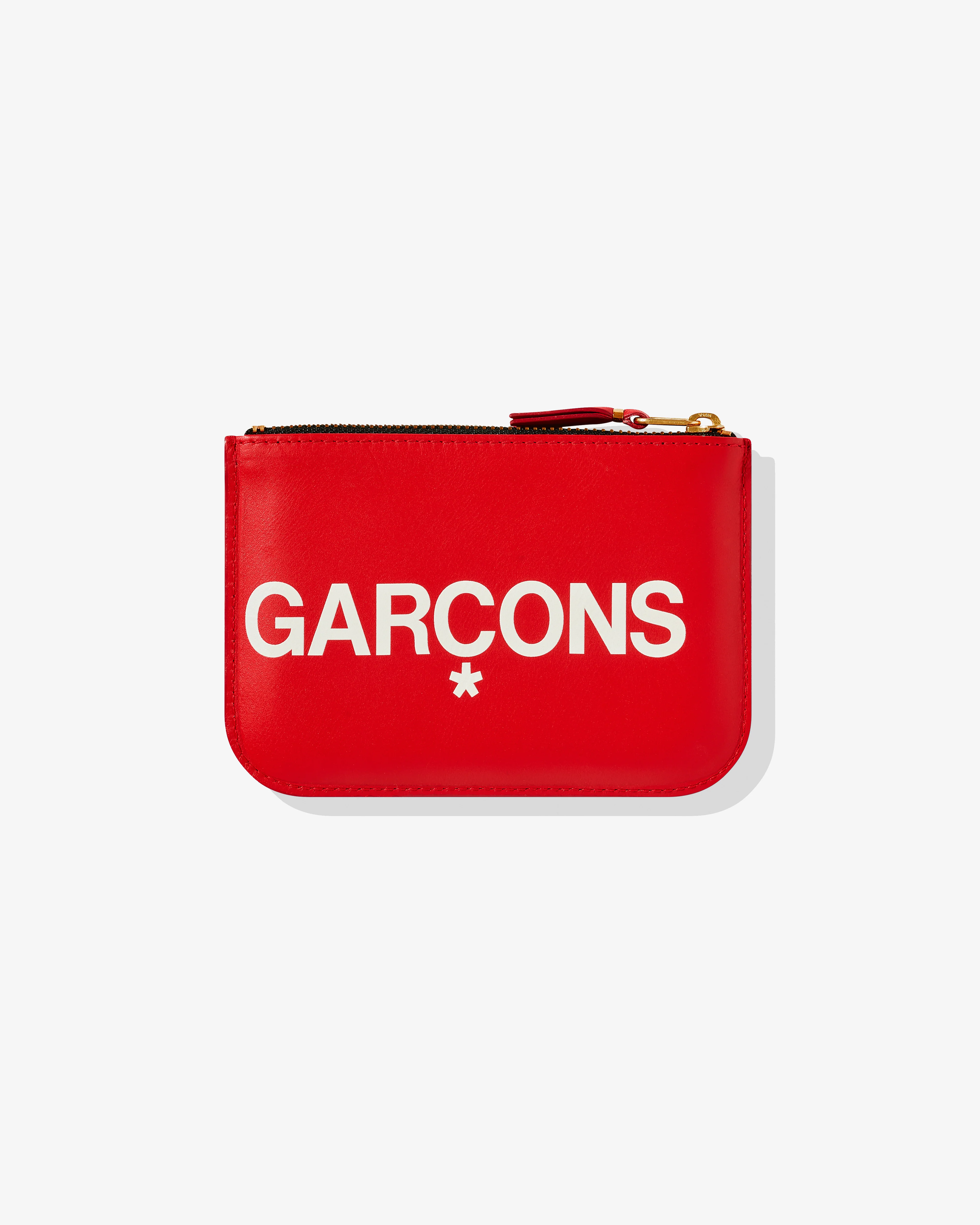 CDG Wallet - Huge Logo Wallet Zip Pouch - (Red SA8100HL) - Image 2