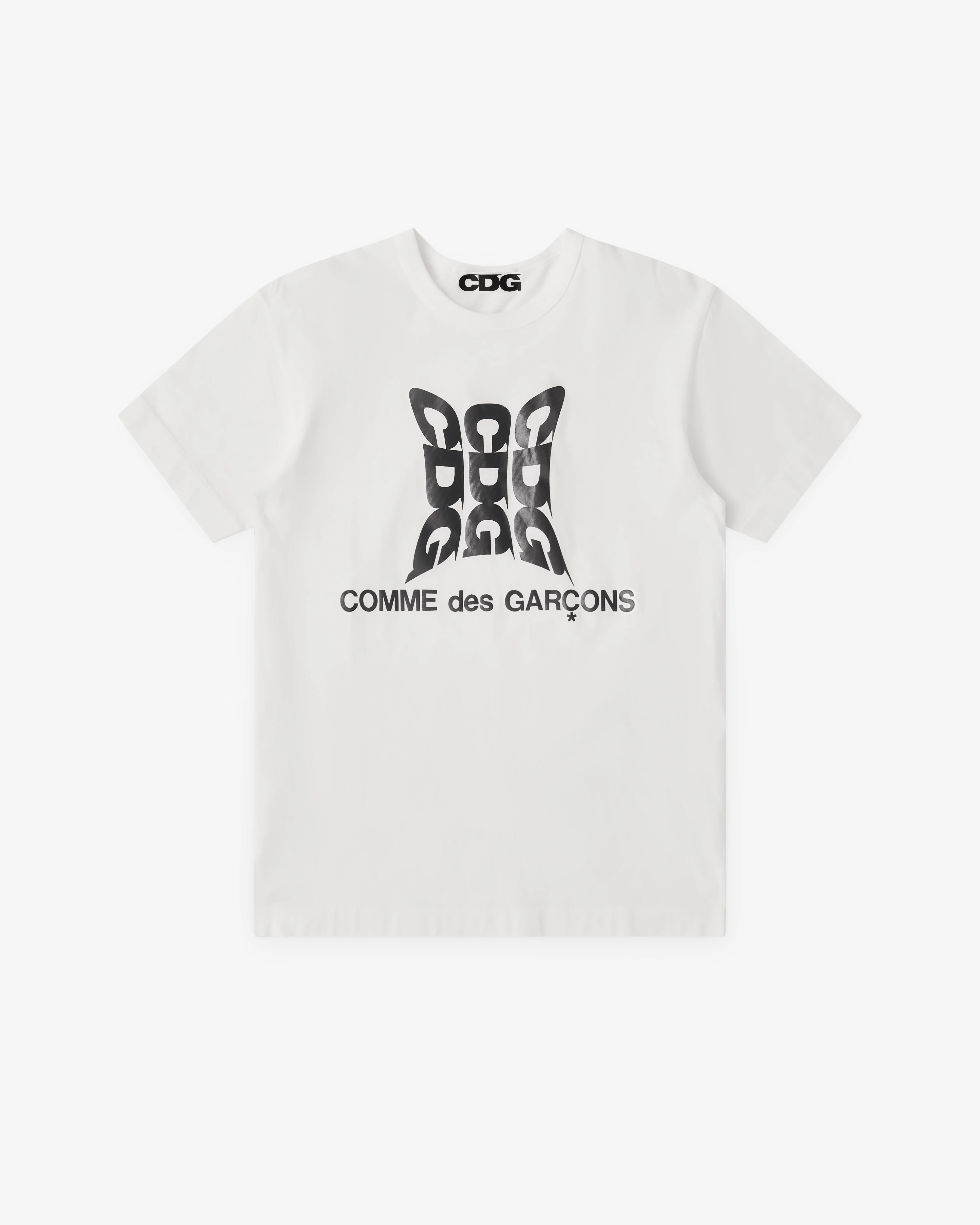 CDG - Men's Wave Logo T-Shirt - (White)