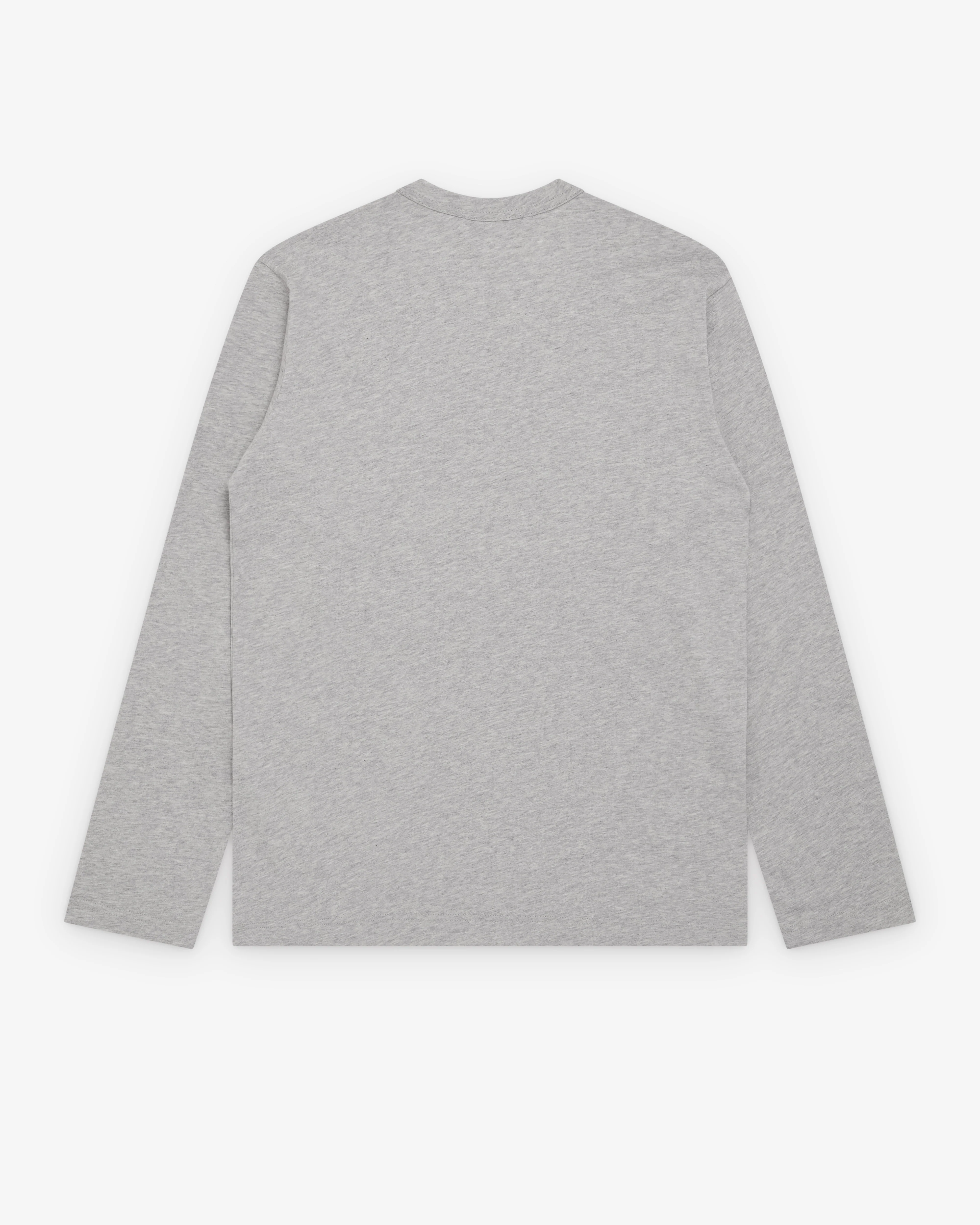 CDG Shirt Forever - Men's Long Sleeve T-Shirt - (Grey) - Image 2