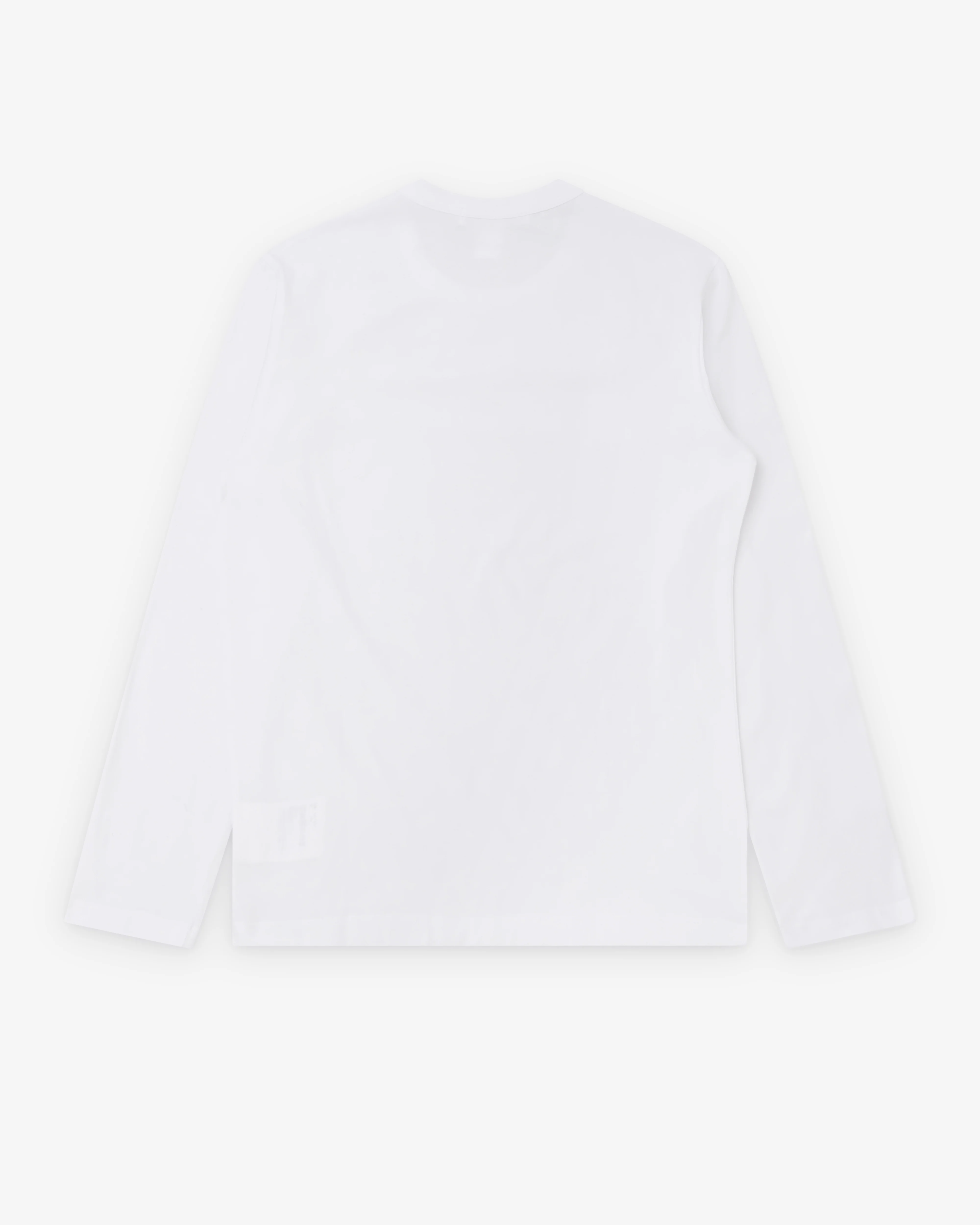 CDG Shirt Forever - Men's Long Sleeve T-Shirt - (White) - Image 2