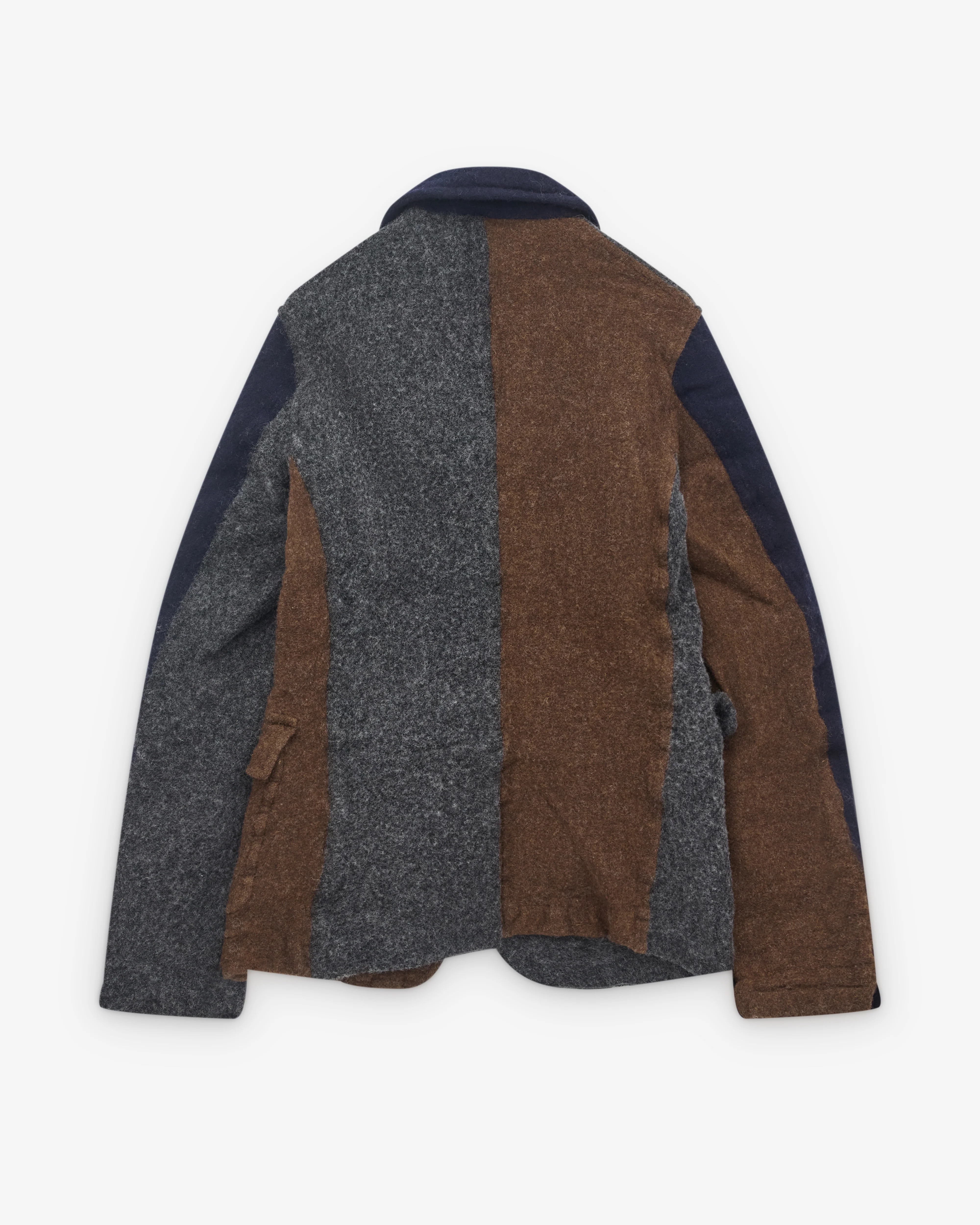 CDG Shirt - Men’s Colour Block Blazer - (Multi) - Image 2