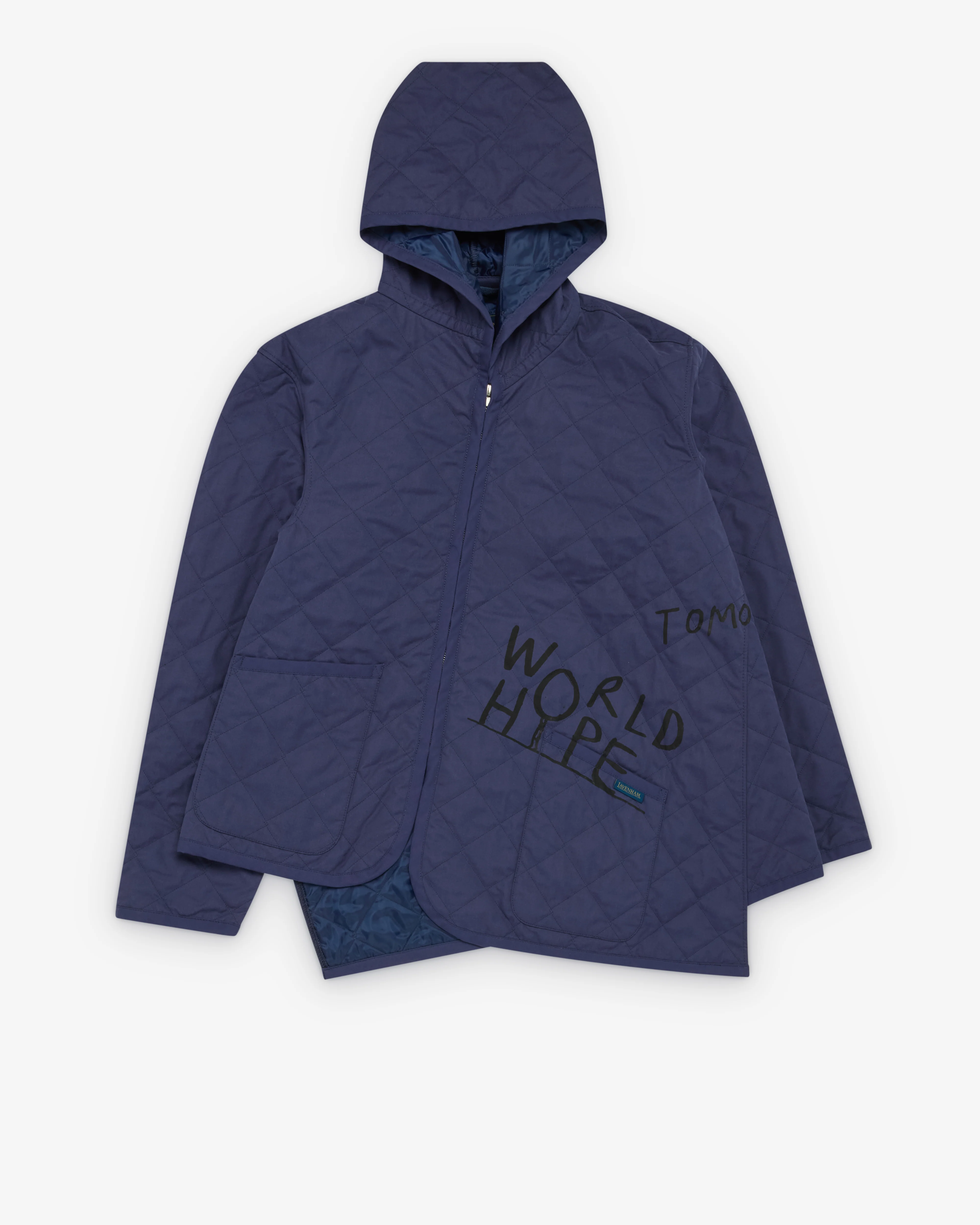 CDG Shirt - Men's Lavenham Bias Hood Jacket - (Blue)