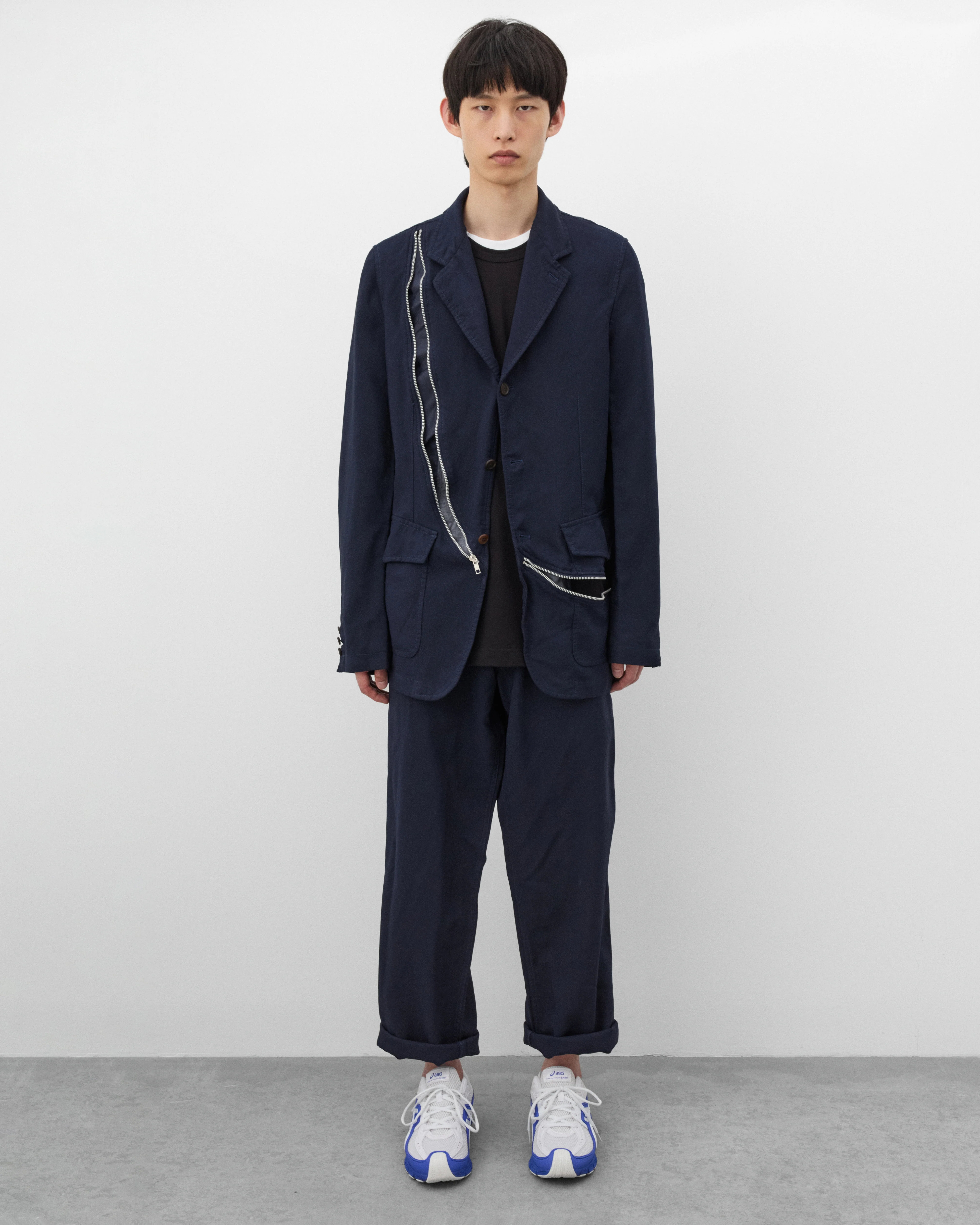 CDG Shirt - Men's Zip Blazer - (Black) - Image 6