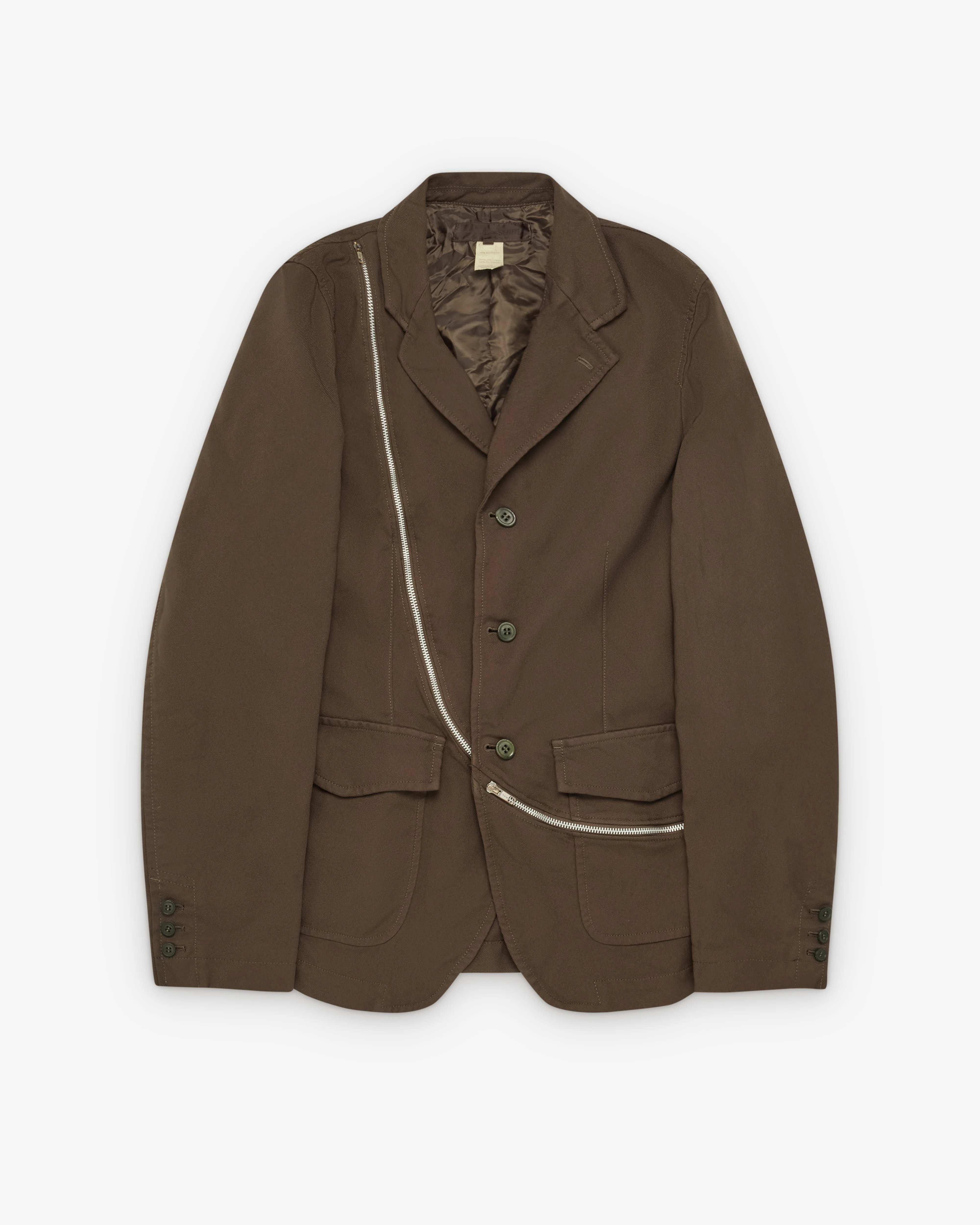 CDG Shirt - Men's Zip Blazer - (Olive)