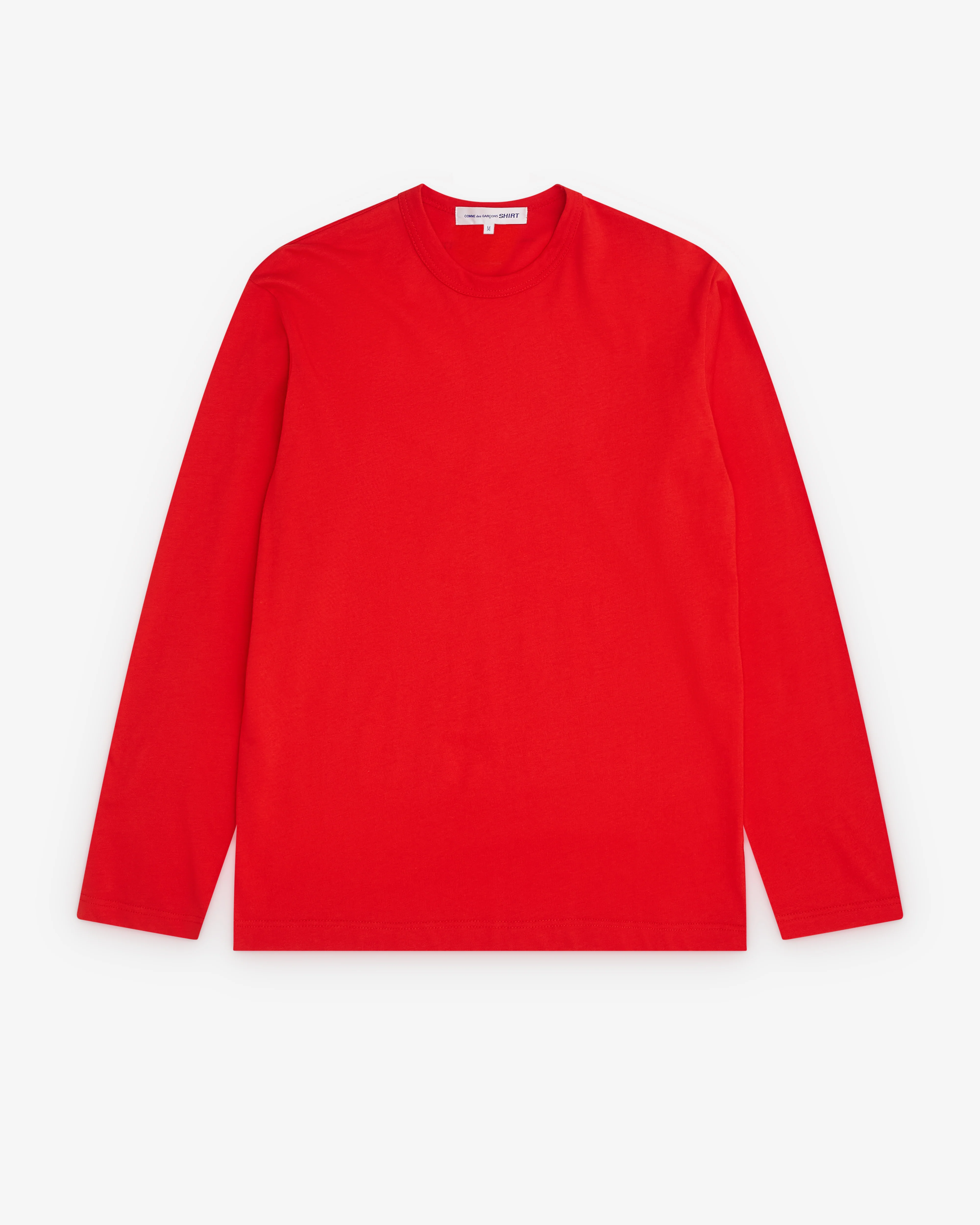 CDG Shirt - Men's Long Sleeve T-Shirt - (Red)