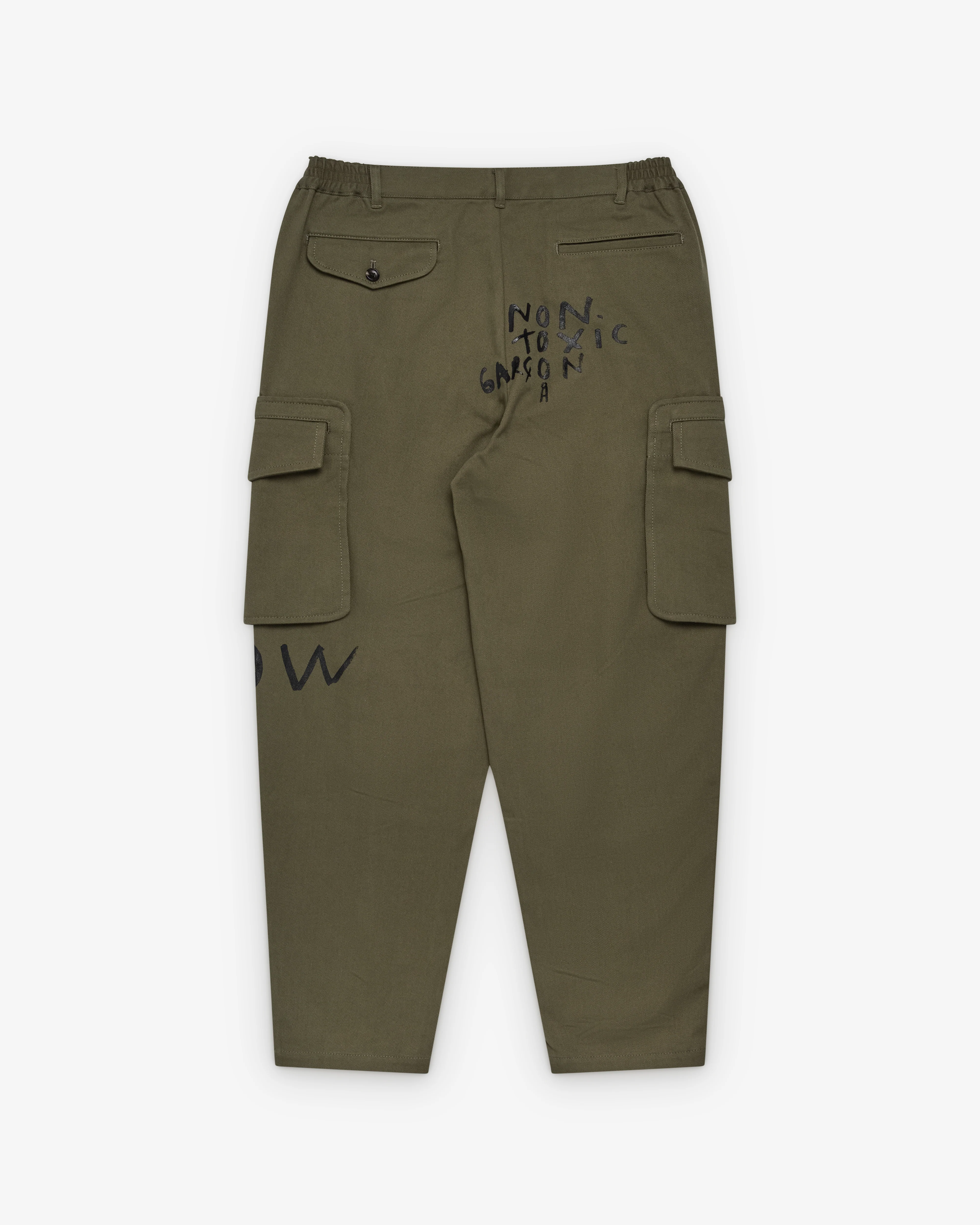 CDG Shirt - Men's Now Future Trousers - (Khaki Green) - Image 2