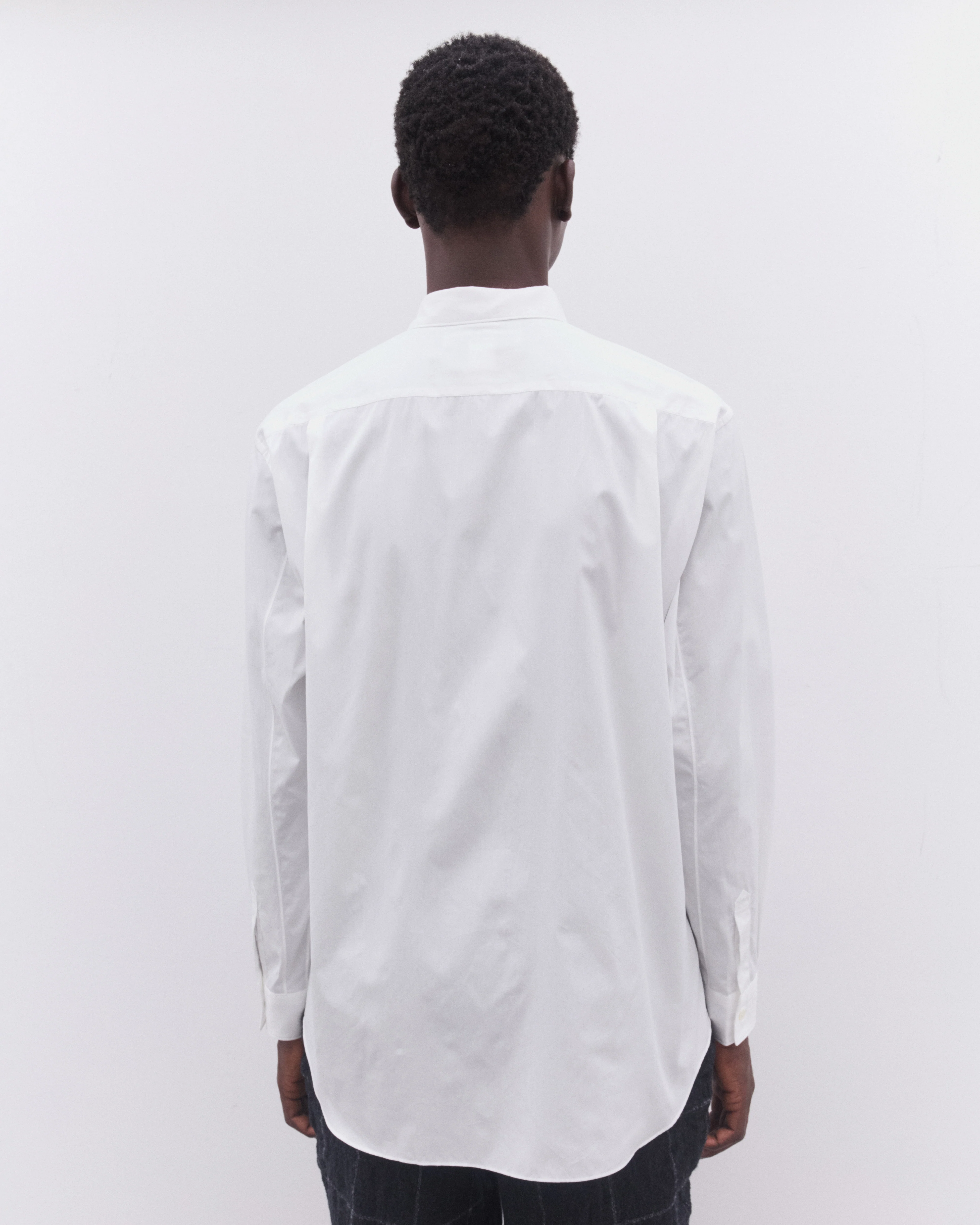 CDG Shirt - Men’s Double Breasted Shirt - (White) - Image 4