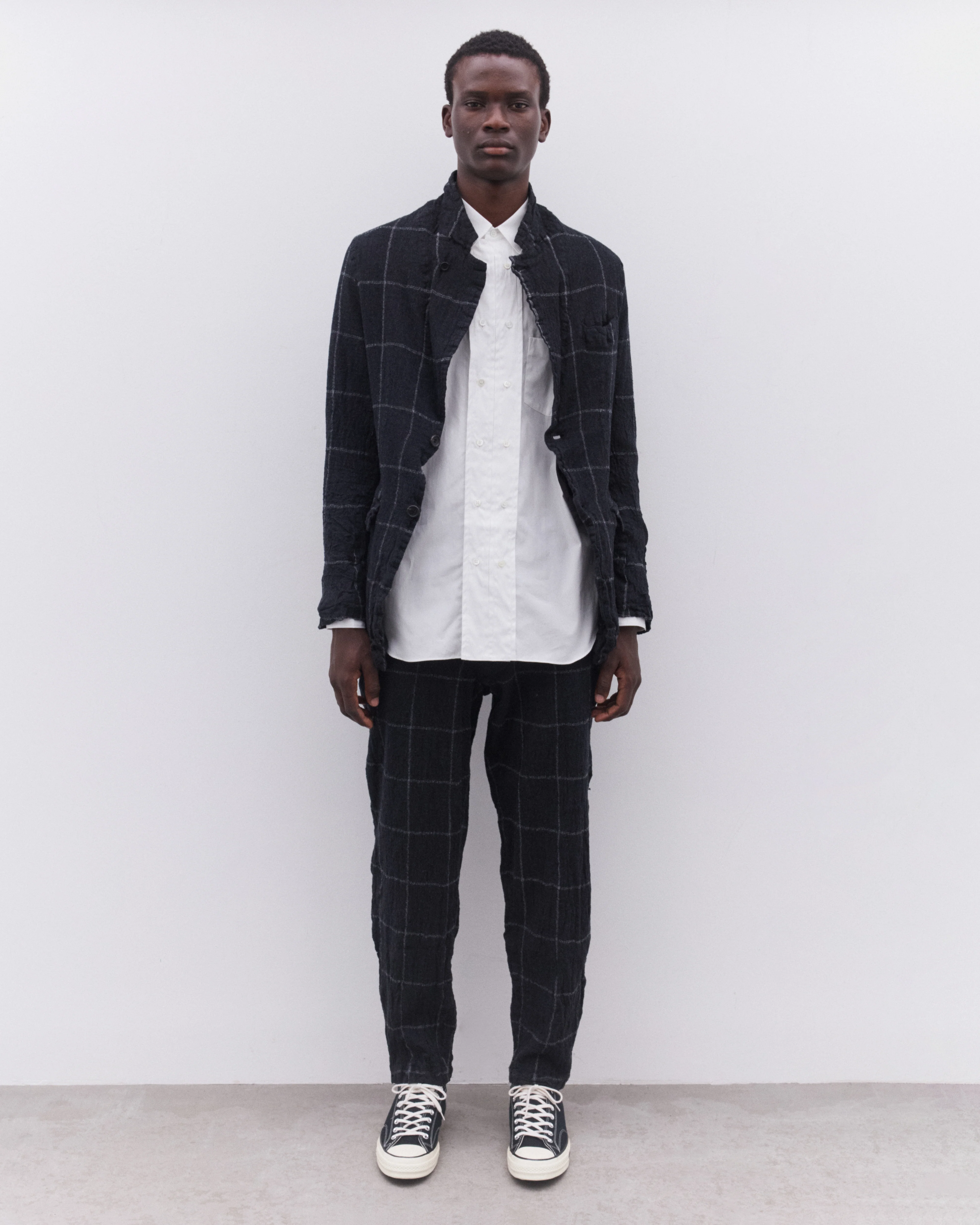 CDG Shirt - Men’s Double Breasted Shirt - (White) - Image 5