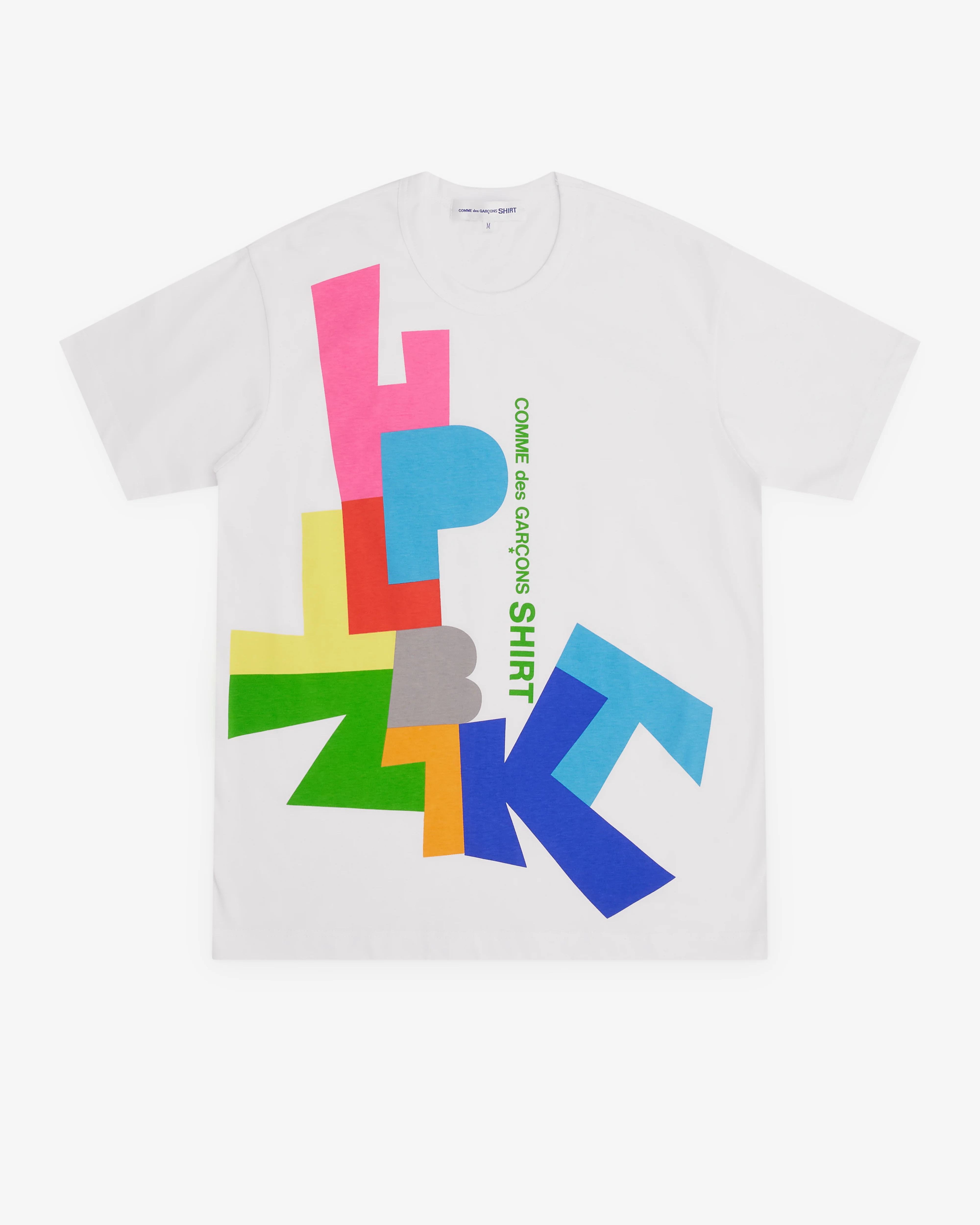 CDG Shirt - Men’s Graphic Printed T-Shirt - (White)