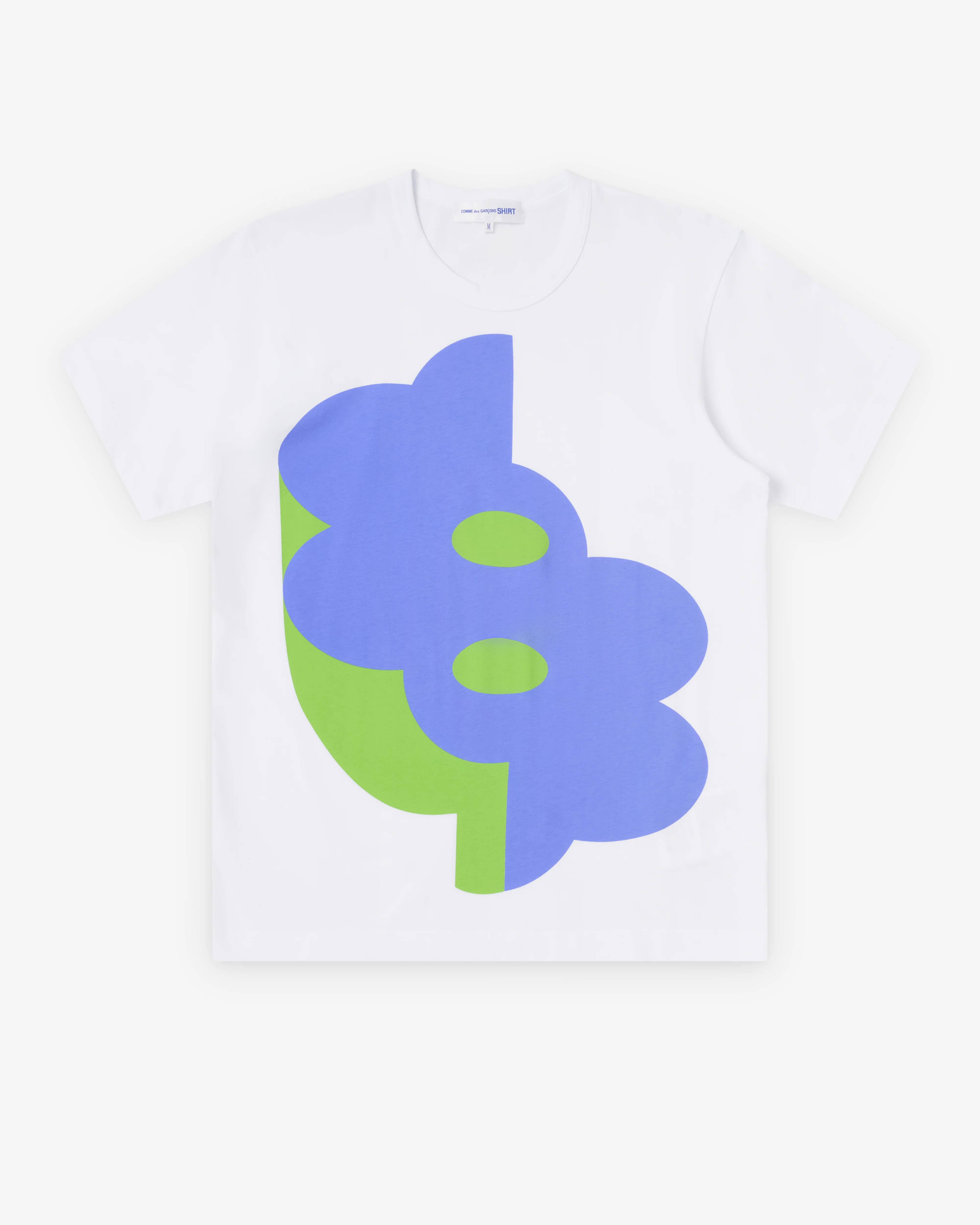 CDG Shirt - Men's Pattern T-Shirt - (White)
