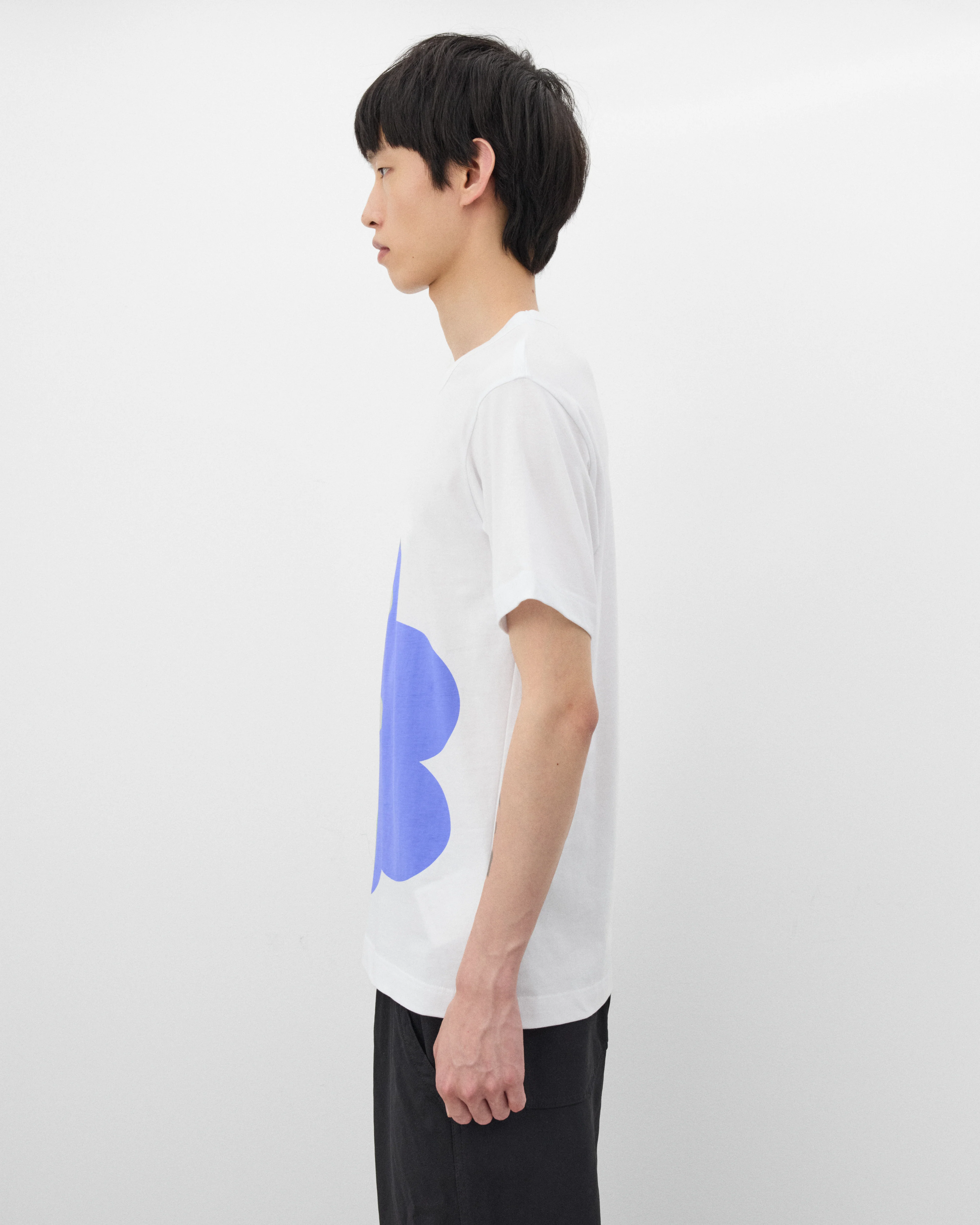 CDG Shirt - Men's Pattern T-Shirt - (White) - Image 4