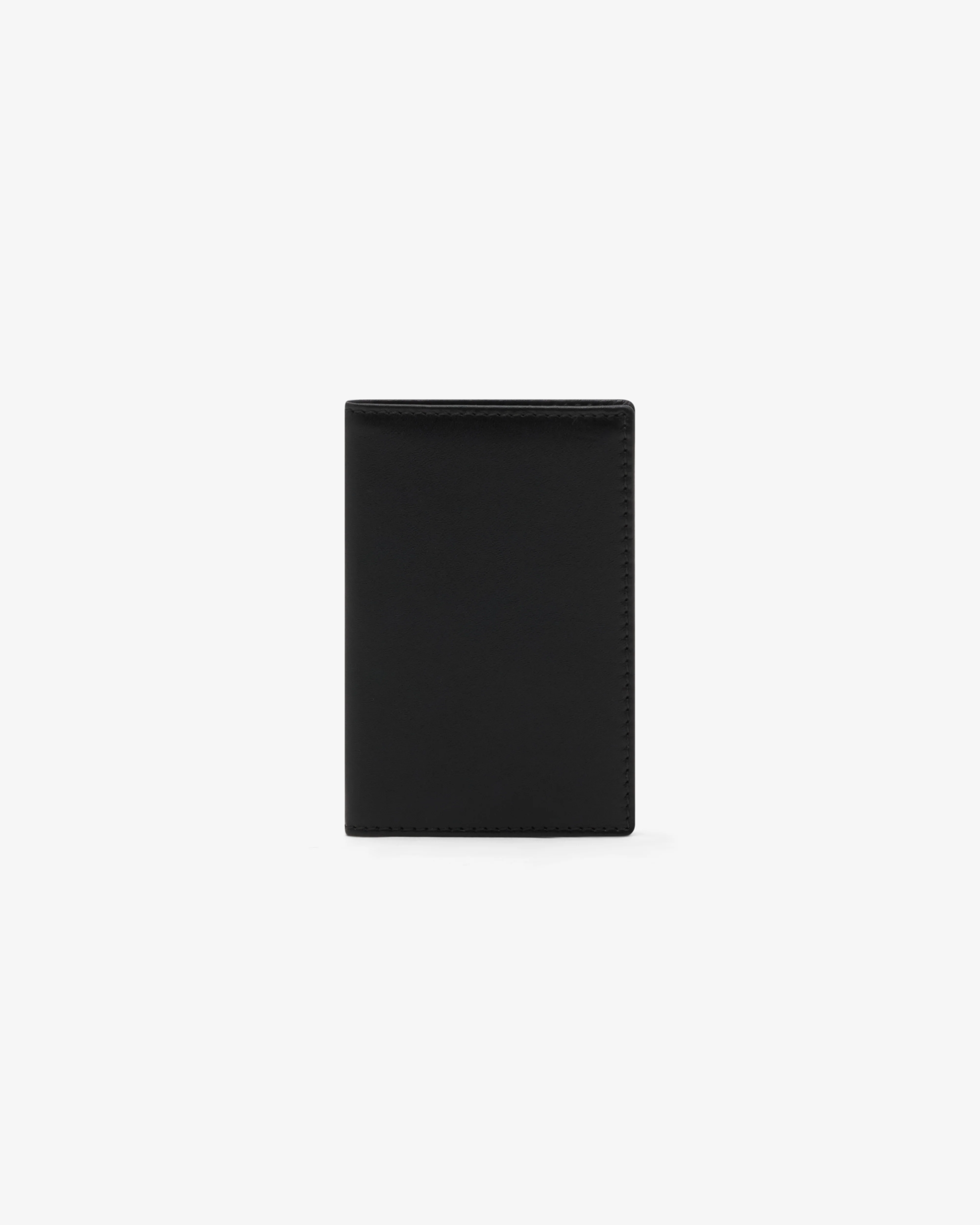 CDG Wallet - Classic Leather Bifold Wallet - (Black SA6400)